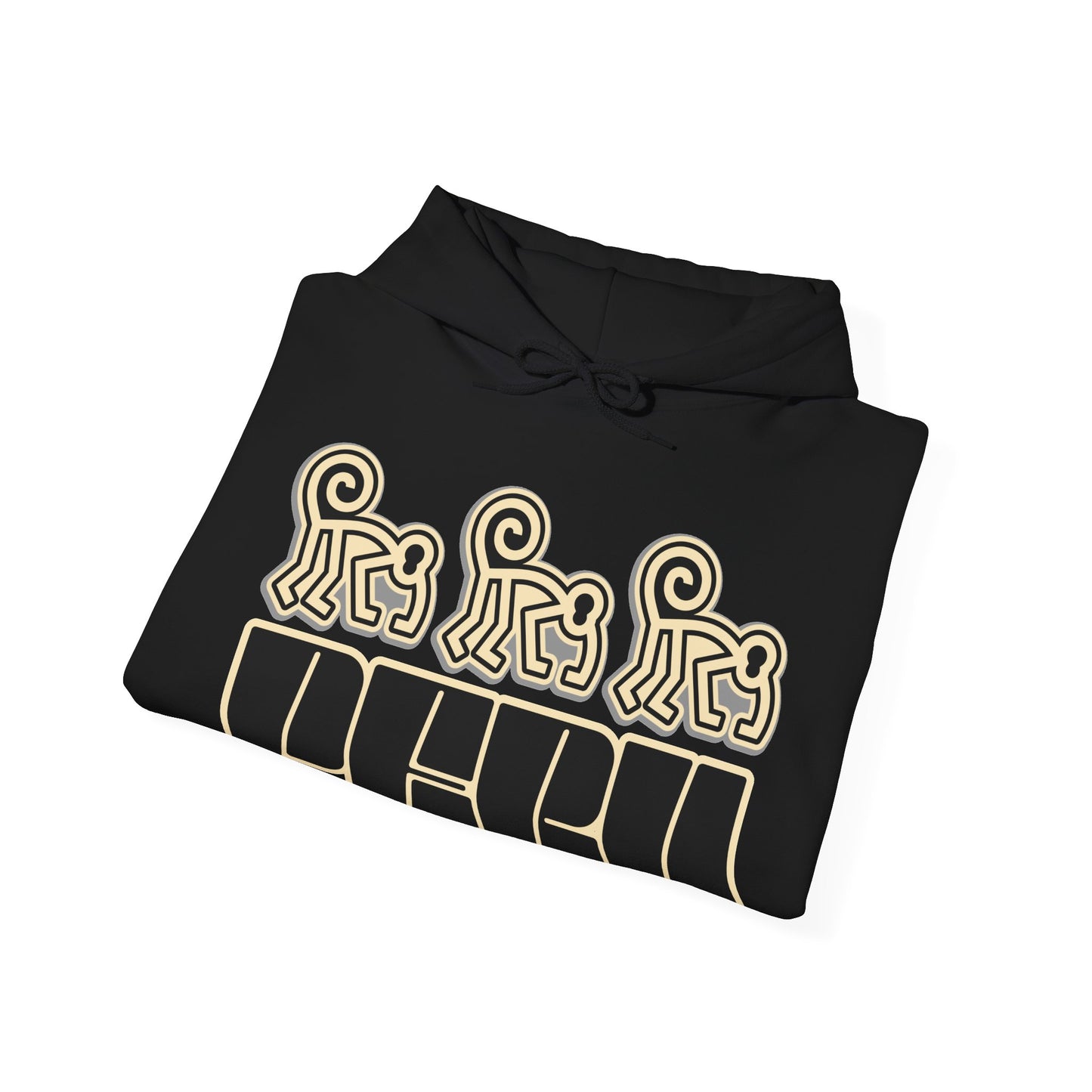 Best Peru Nazca Monkey Hoodie - Peruvian Pullover