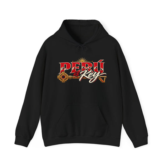 Best Peru is Key Hoodie - Golden Sun & Andes Peruvian Gift