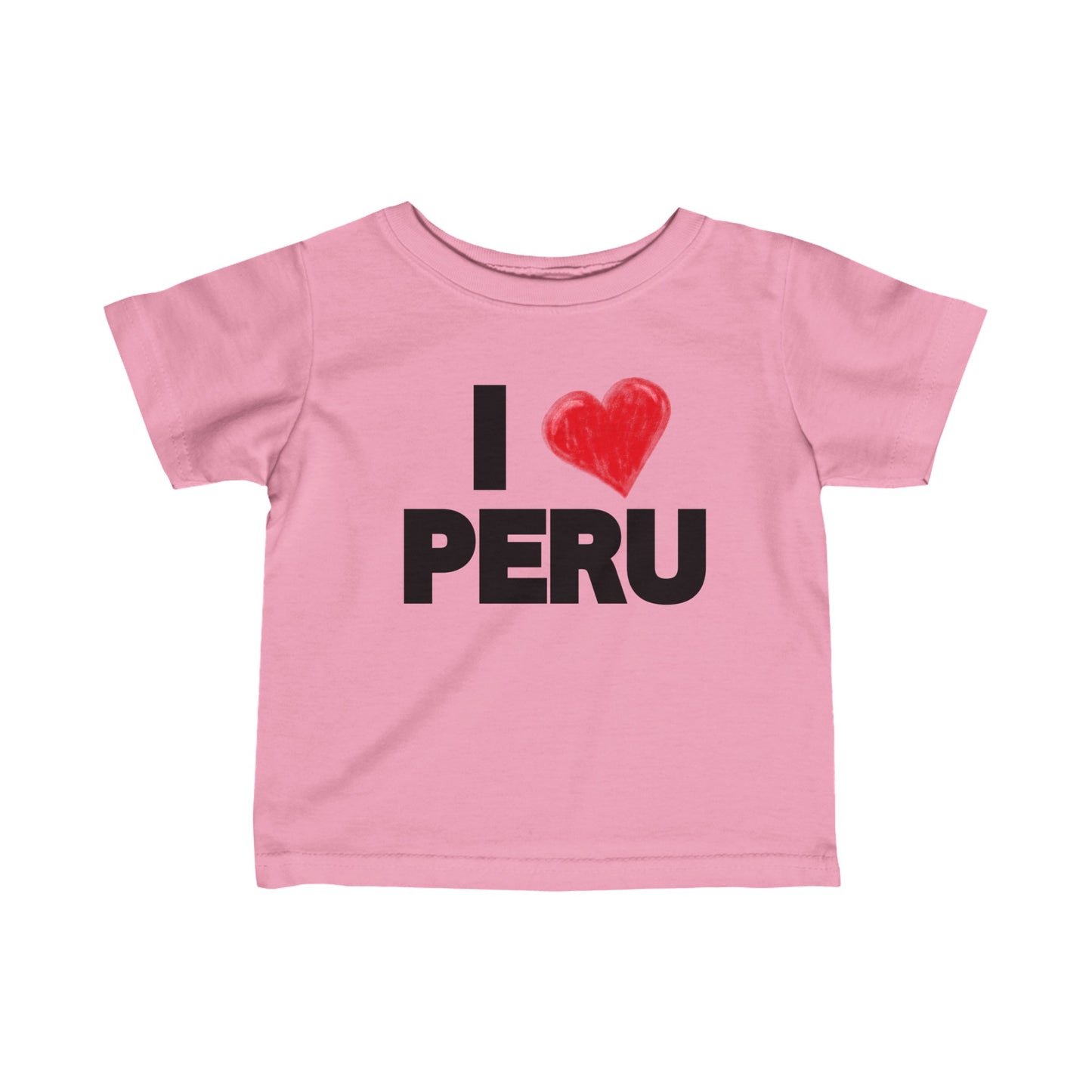 Best Peruvian Infant Fine Jersey Tee "I Love Peru"