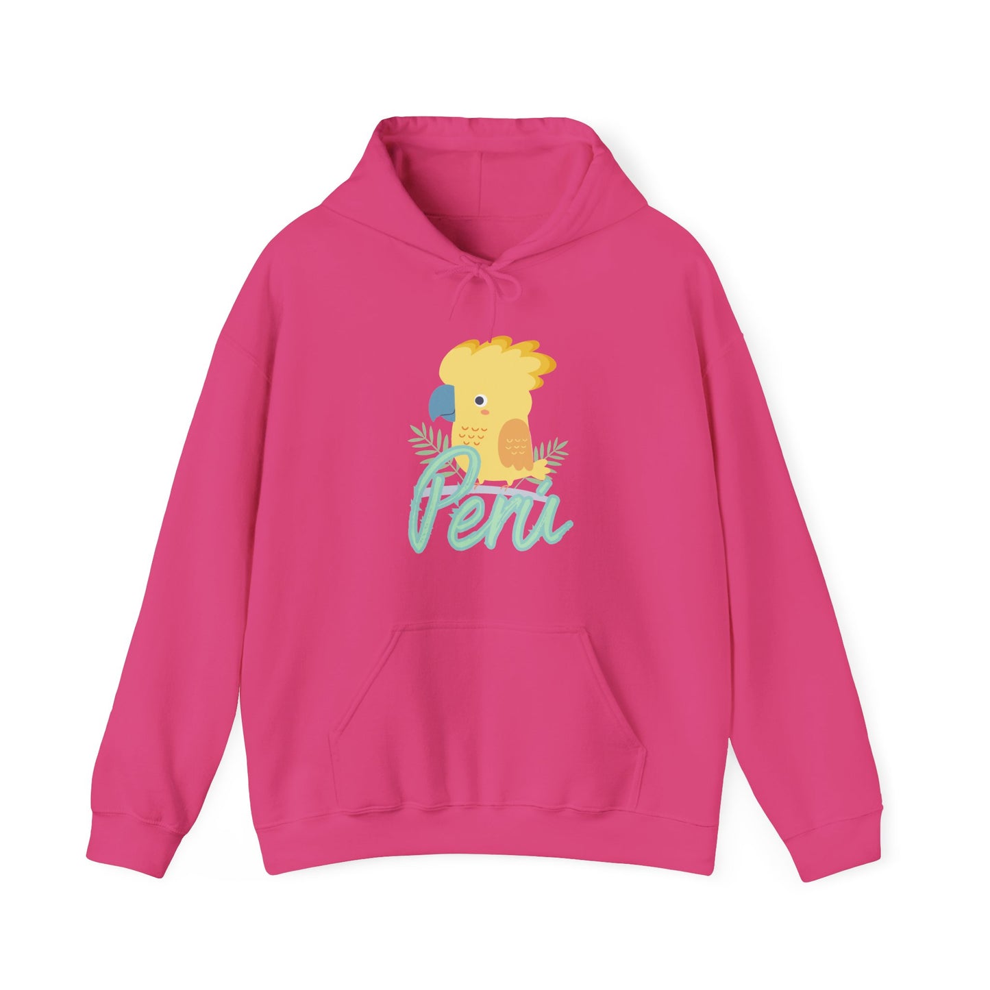 Best Peruvian Unisex Hoodie "Peru Cockatoo"