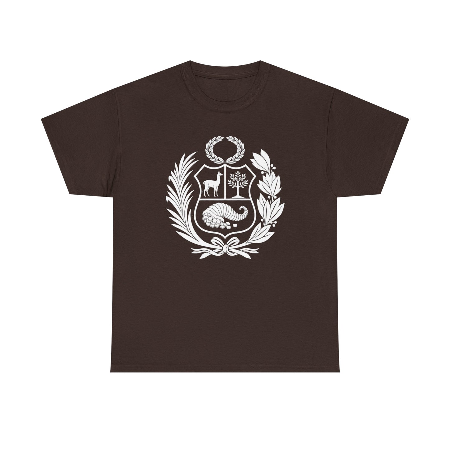 Best Peru Coat of Arms T-Shirt USA Unisex Peruvian Pride Tee