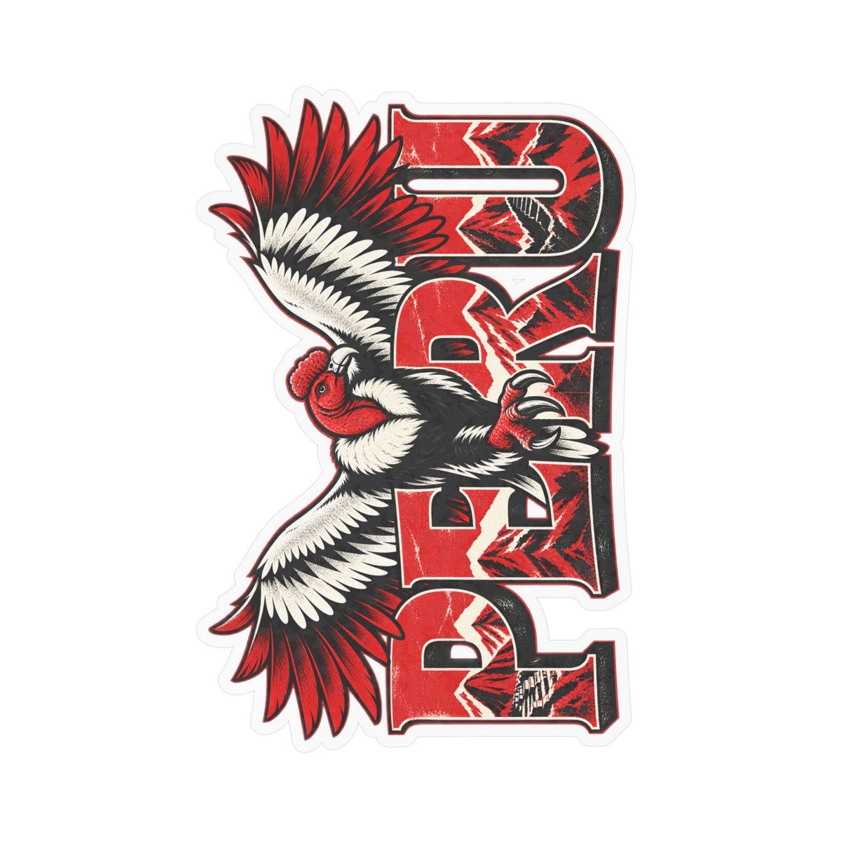 Best Peru Condor Sticker - Vinyl Decal