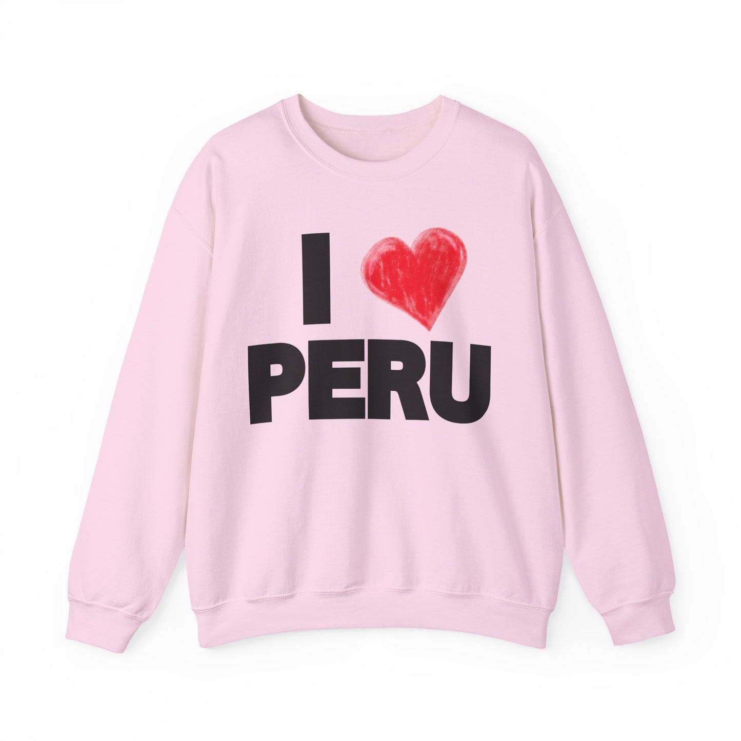 Best Peruvian Unisex Sweatshirt "I Love Peru"