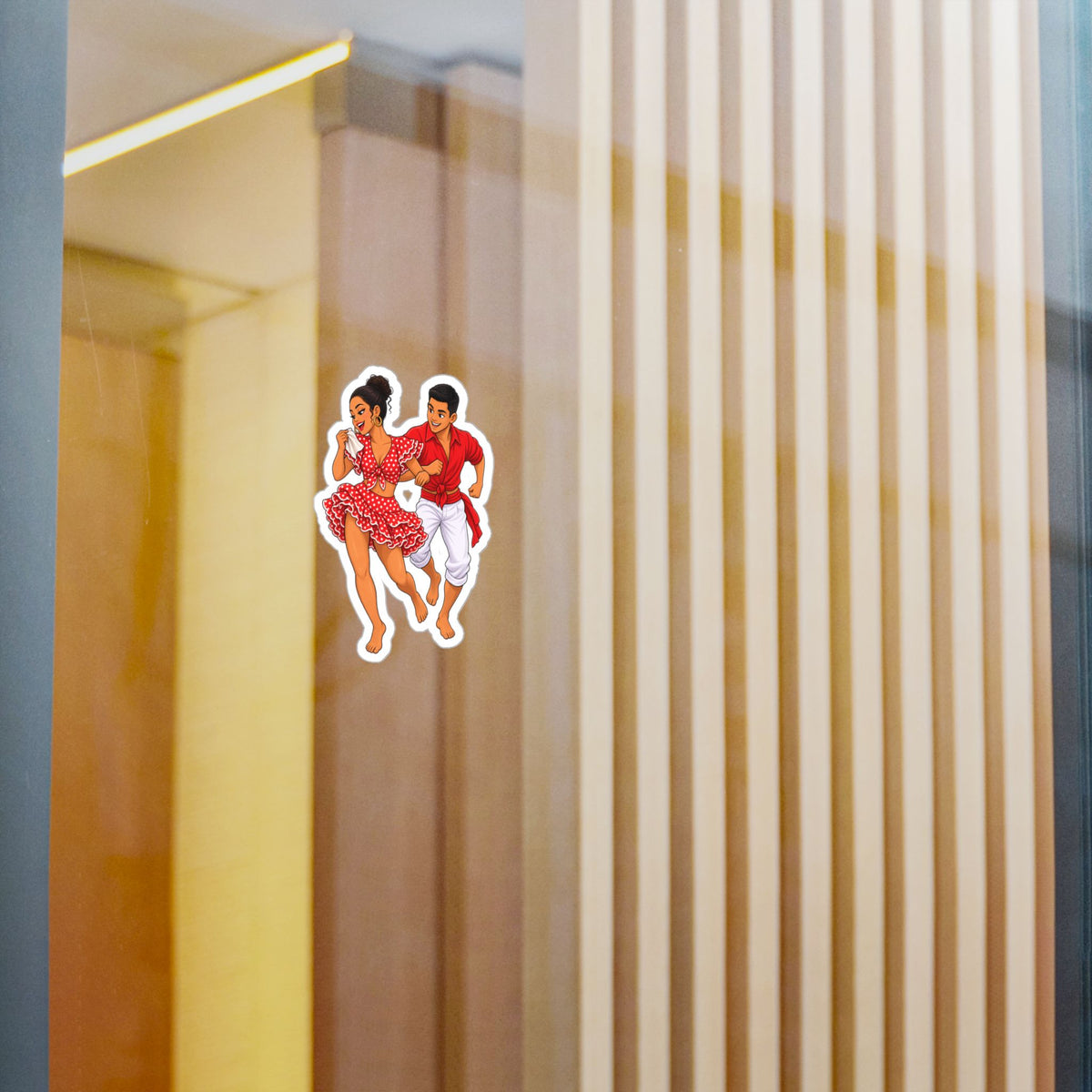 Best Afro-Peruvian Dance Sticker - Festejo Dancers Decal