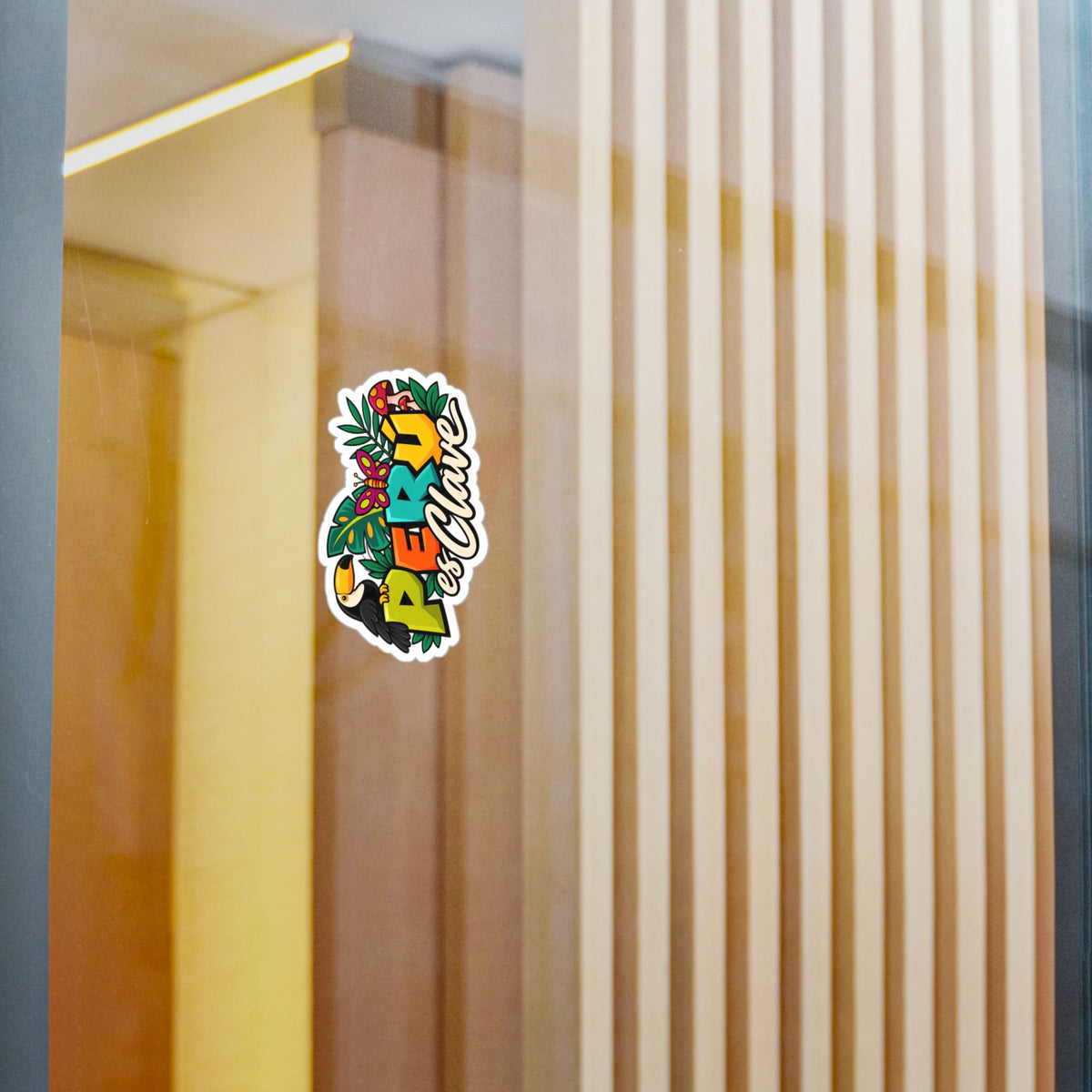 Best Perú es Clave Sticker - Amazon Toucan Jungle Decal