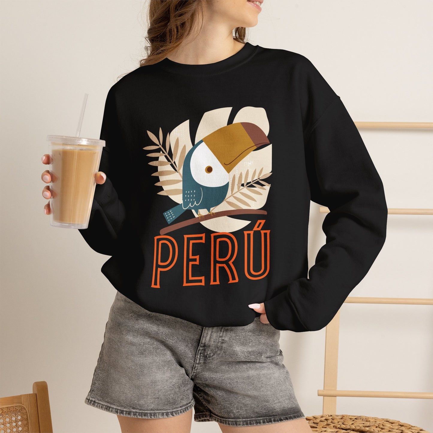 Best Peruvian Unisex Sweatshirt "Peru Toucan"