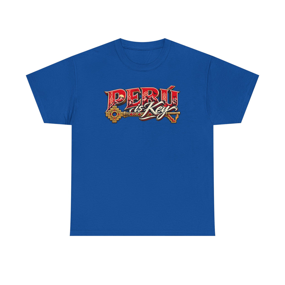 Best Peru is Key T-Shirt - Andes Sun & Condor Peruvian Tee