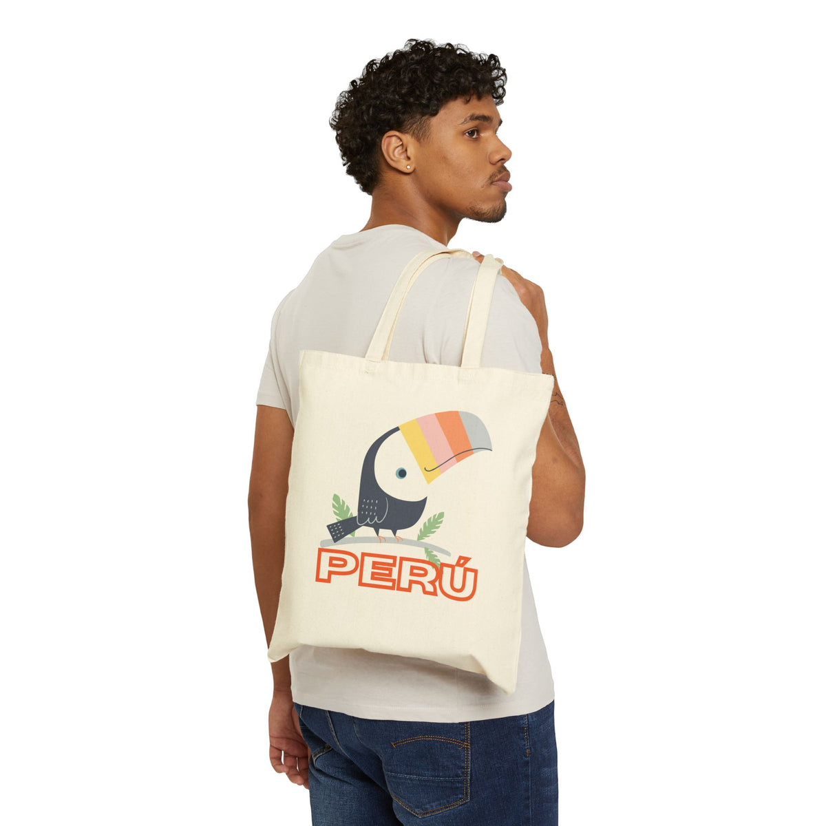 Best Peruvian Canvas Tote Bag "Peru Selva"