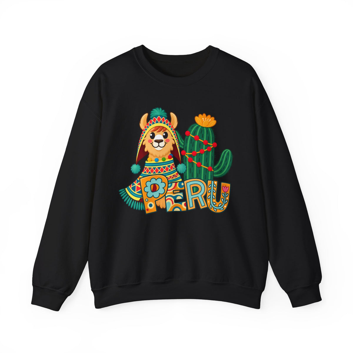 Best Peru Llama Sweatshirt - Cozy Peruvian Crewneck Gift