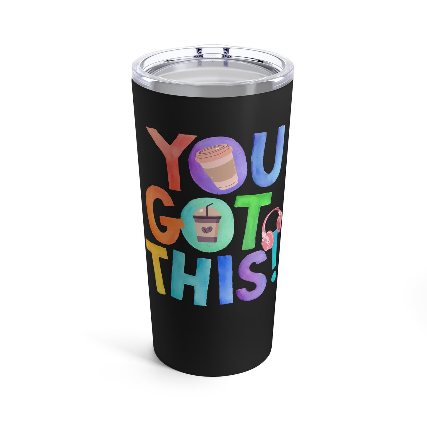 Best Coffee Tumbler with Hidden Coffee Charm: You GoT This