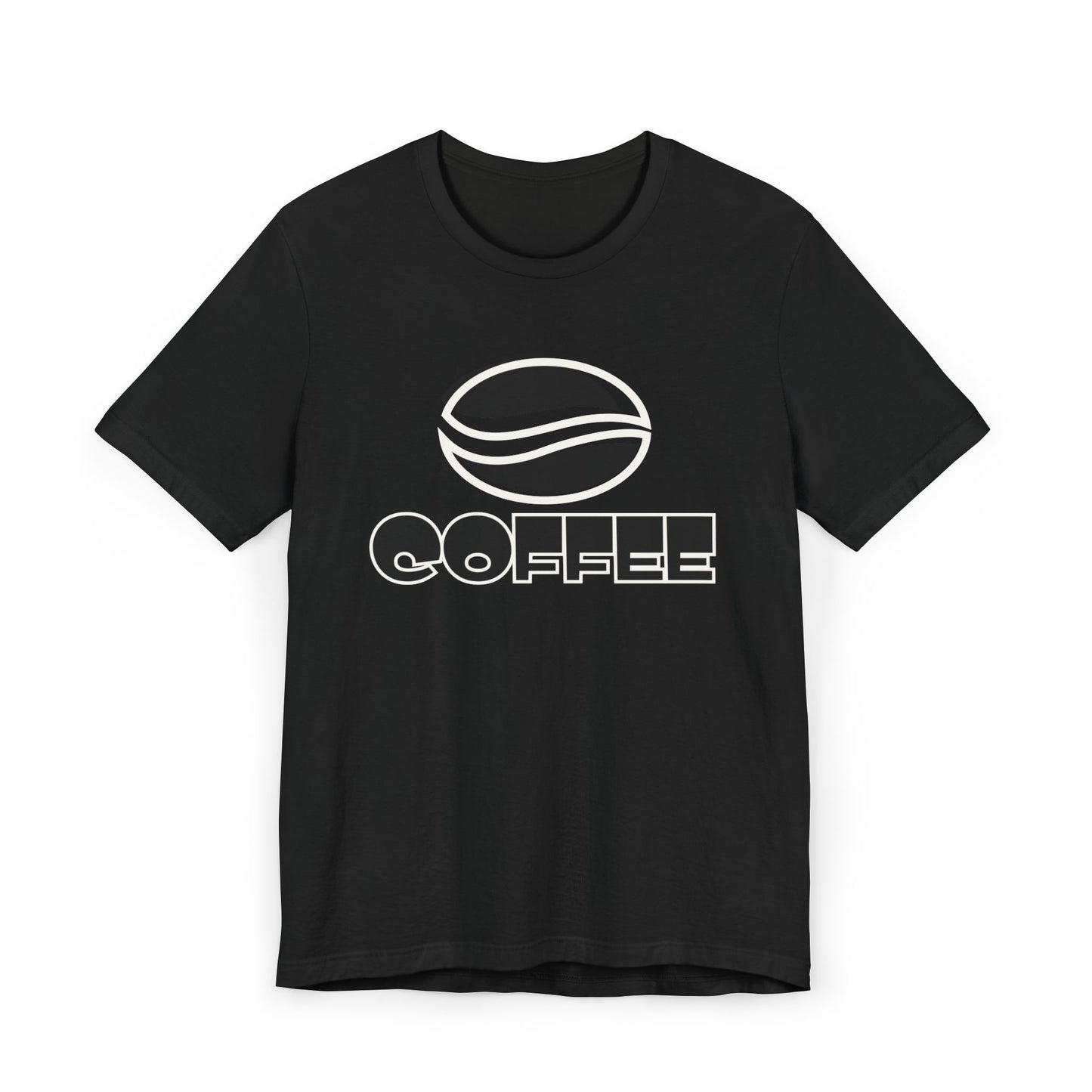 Minimalist Coffee Logo T-Shirt – Modern Graphic Tee for Coffee Lovers (USA Only)