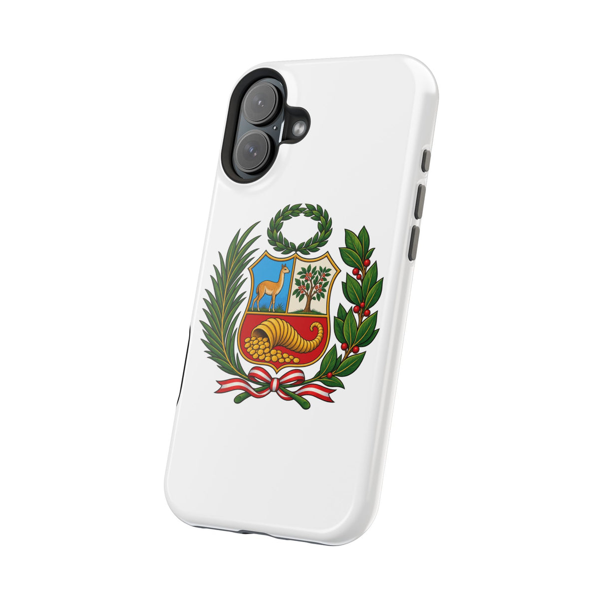 Best Peru Coat of Arms Phone Case - Escudo Nacional Gift