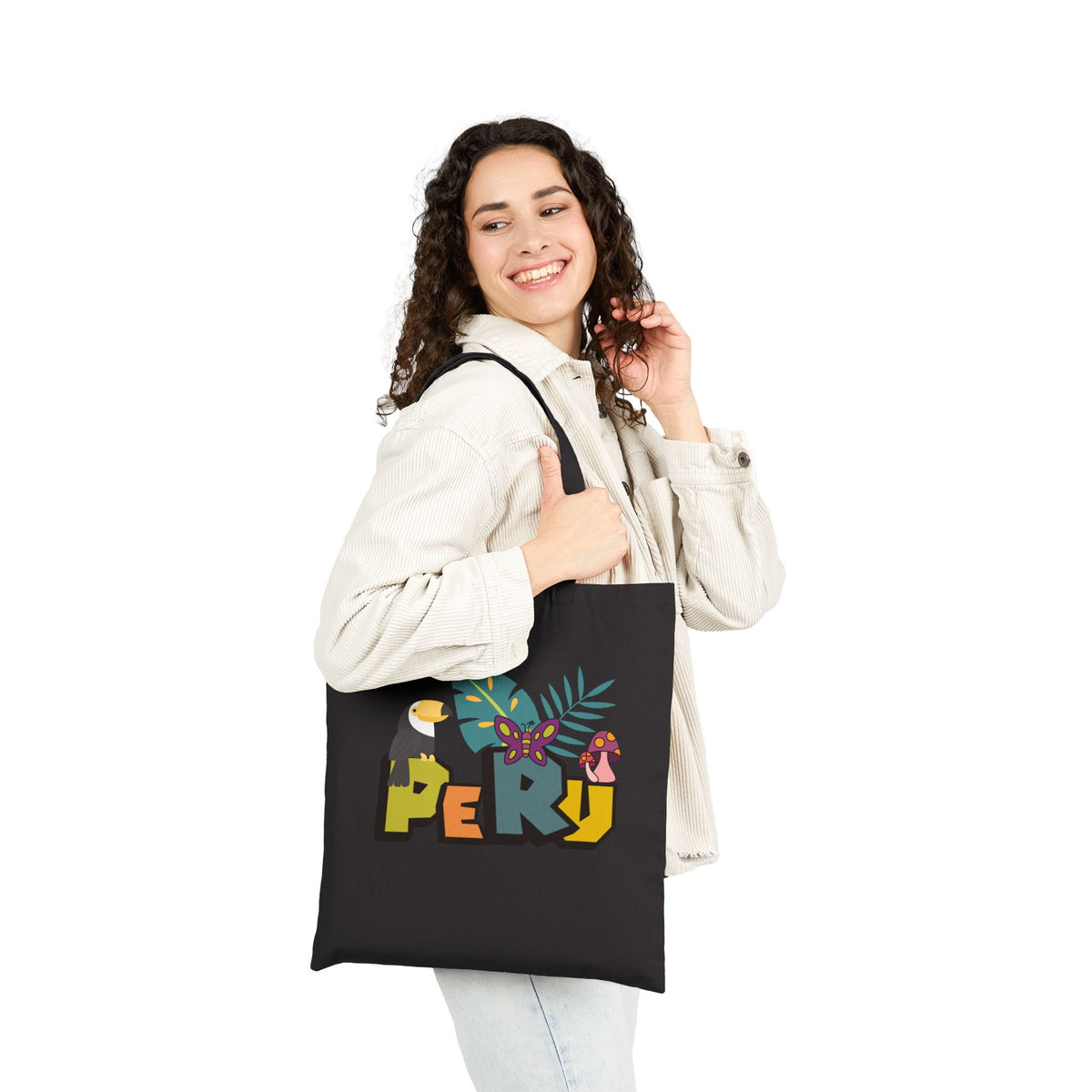 Best Peru Jungle Canvas Tote Bag - Peruvian
