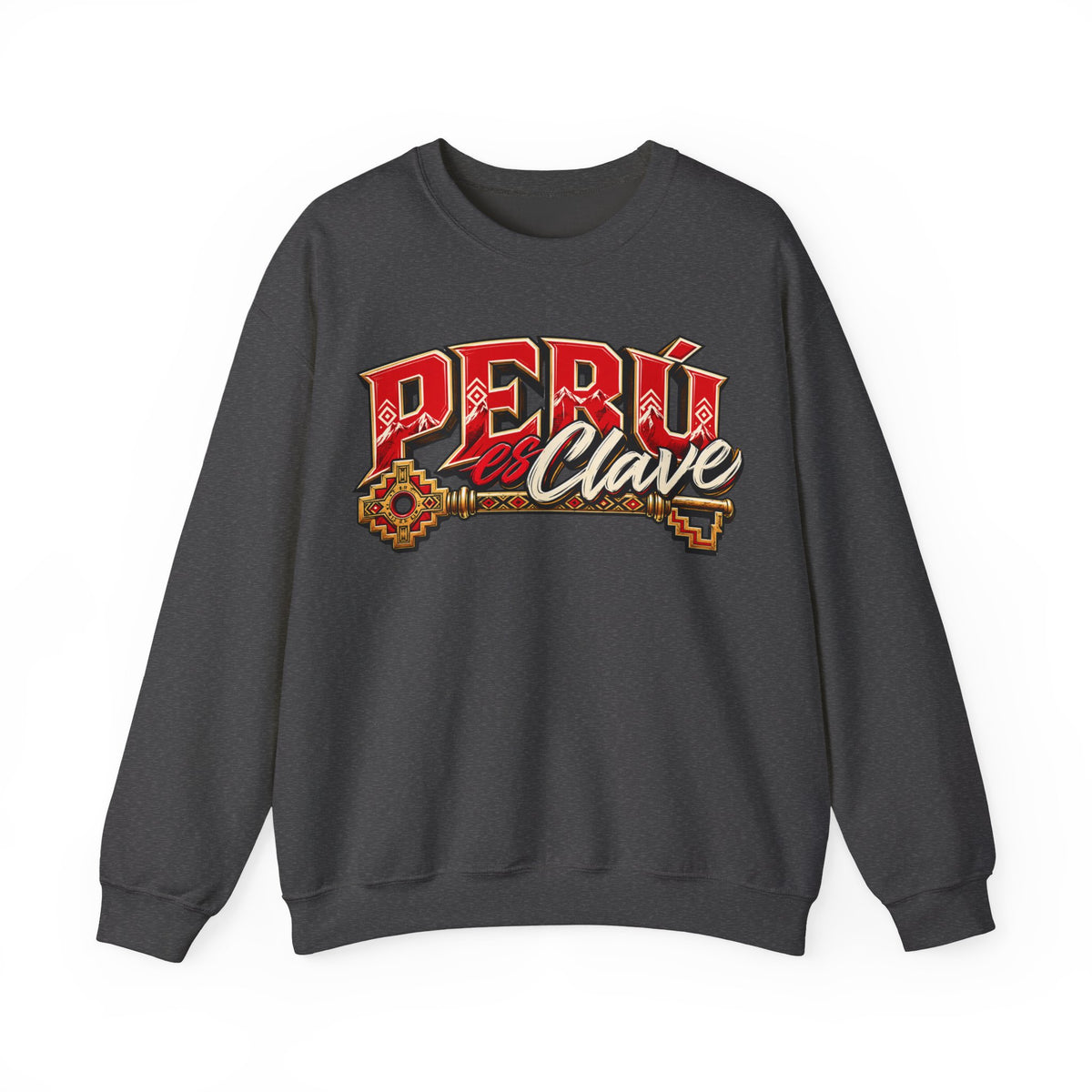 Best Perú es Clave Sweatshirt - Gold Key & Andes Crewneck