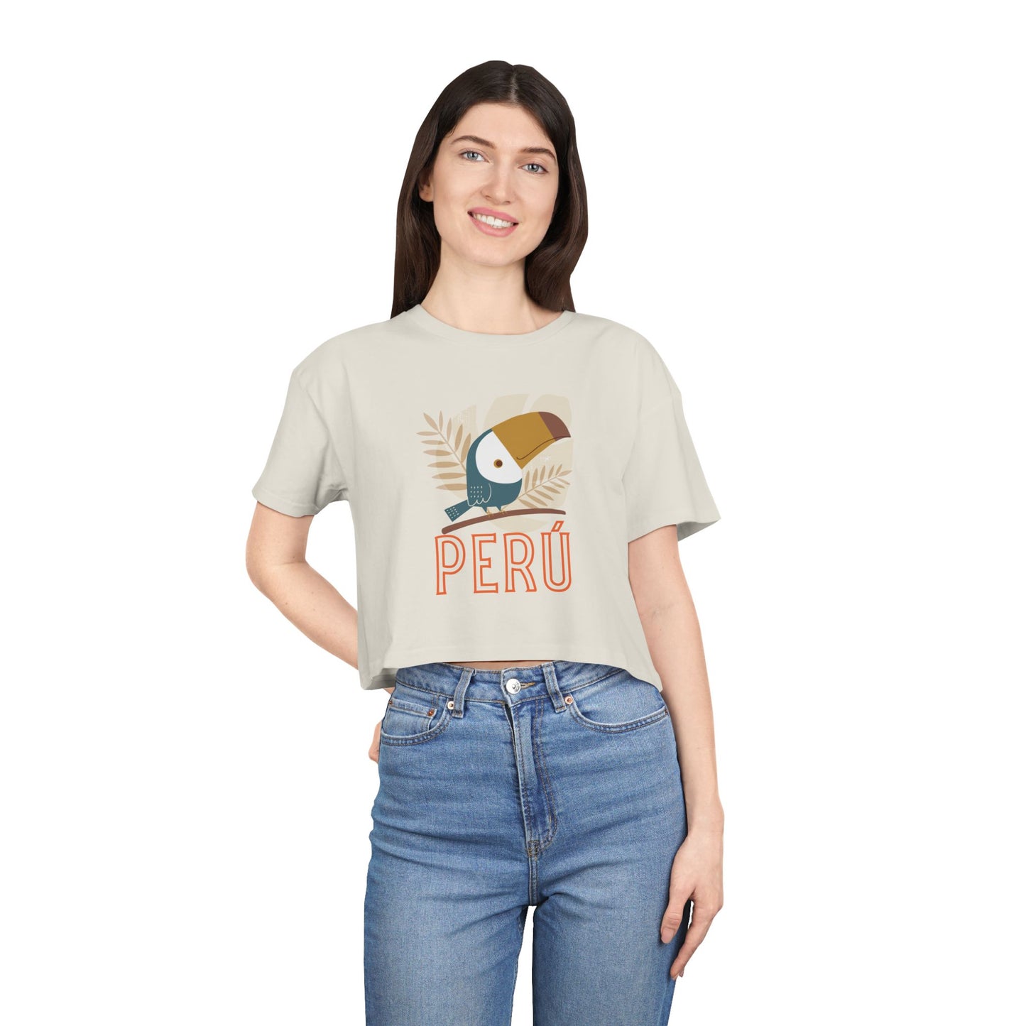 Best Peru Toucan Crop Top | Peruvian Gift USA