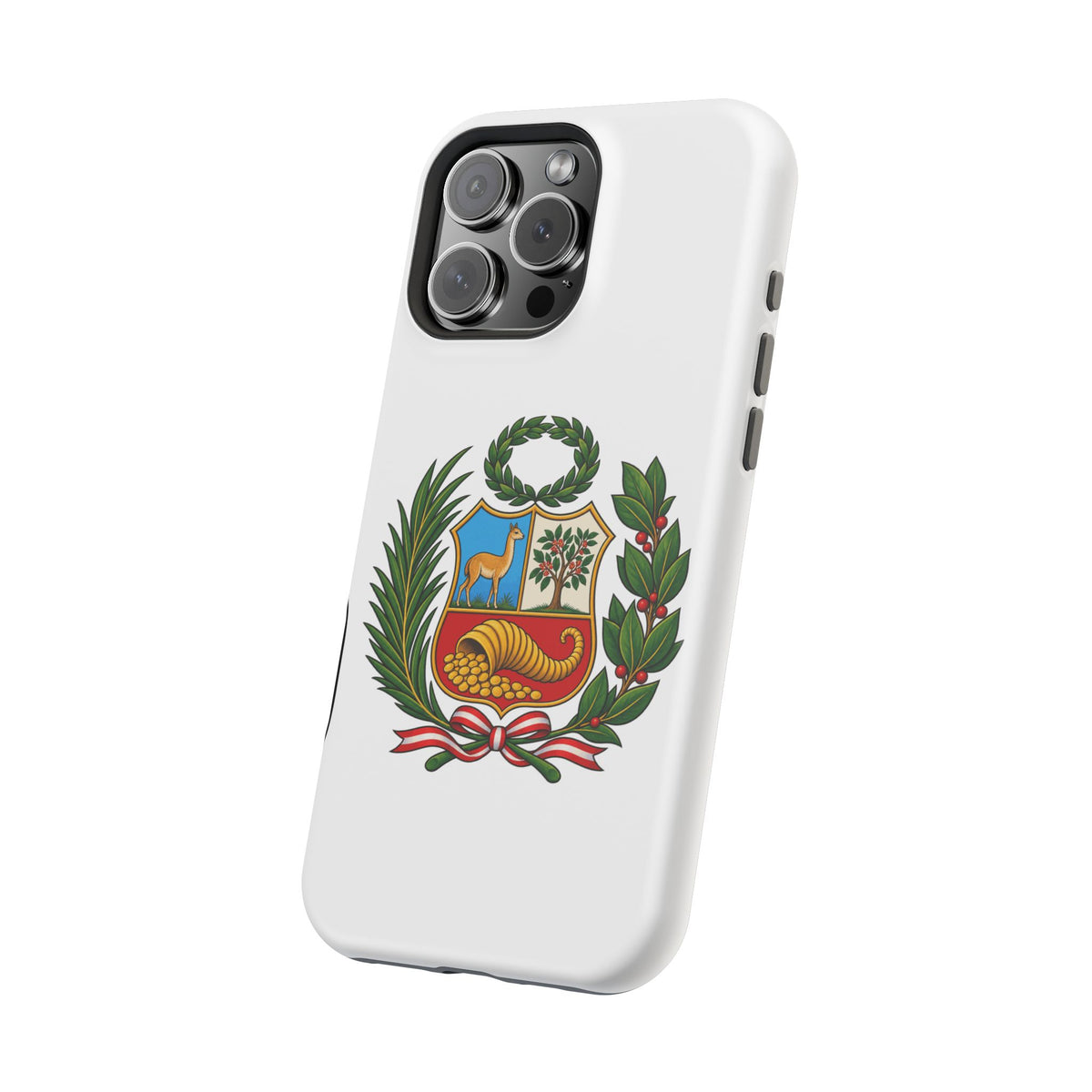 Best Peru Coat of Arms Phone Case - Escudo Nacional Gift