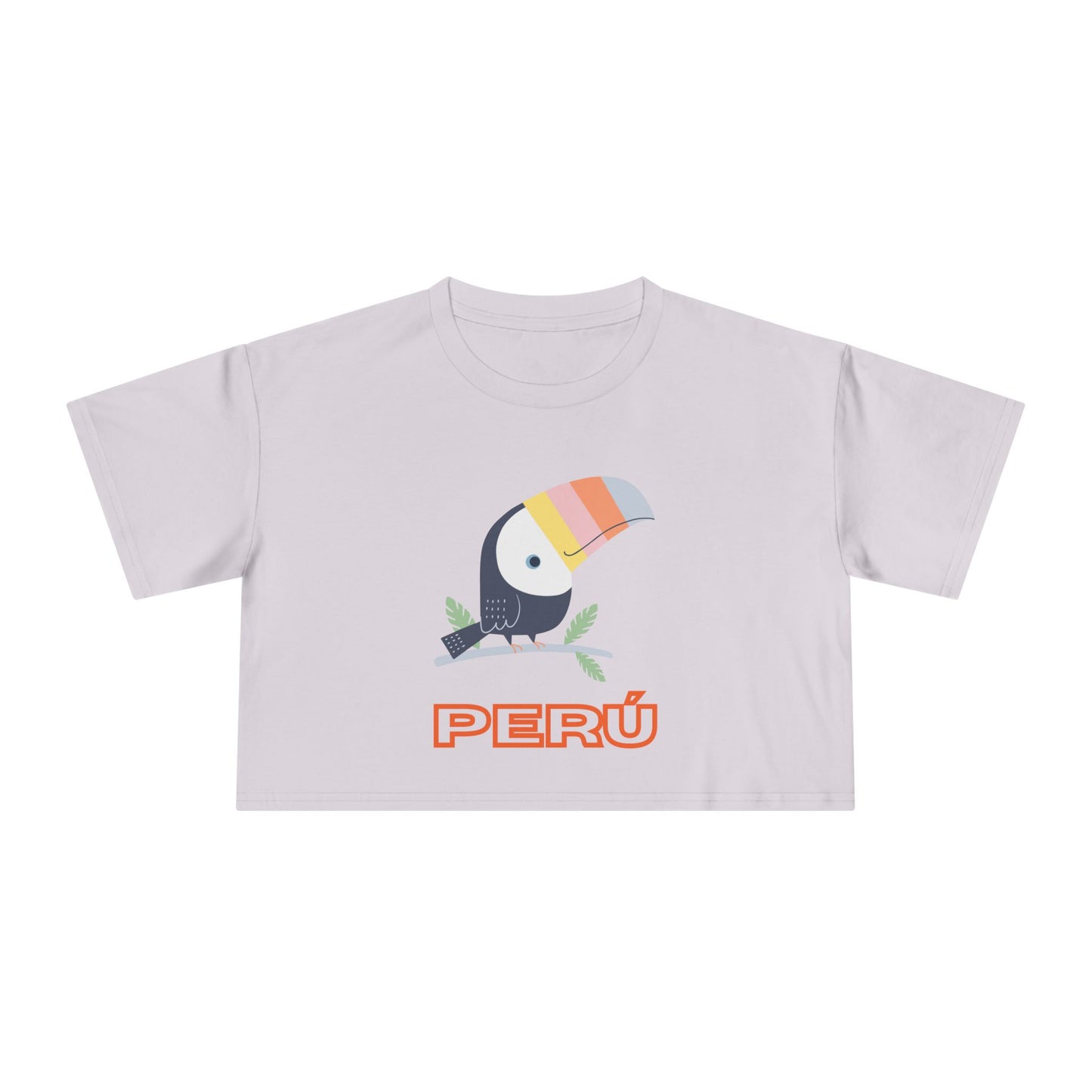 Best Peru Toucan Crop Top Bold Design | Peruvian Gift USA