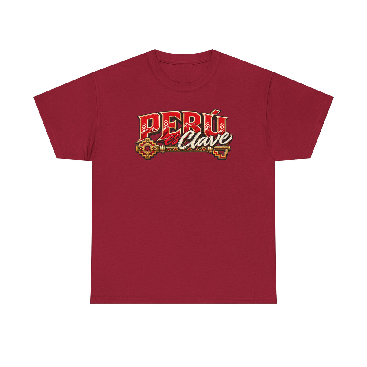Best Perú es Clave T-Shirt - Gold Key & Andes Peruvian Tee