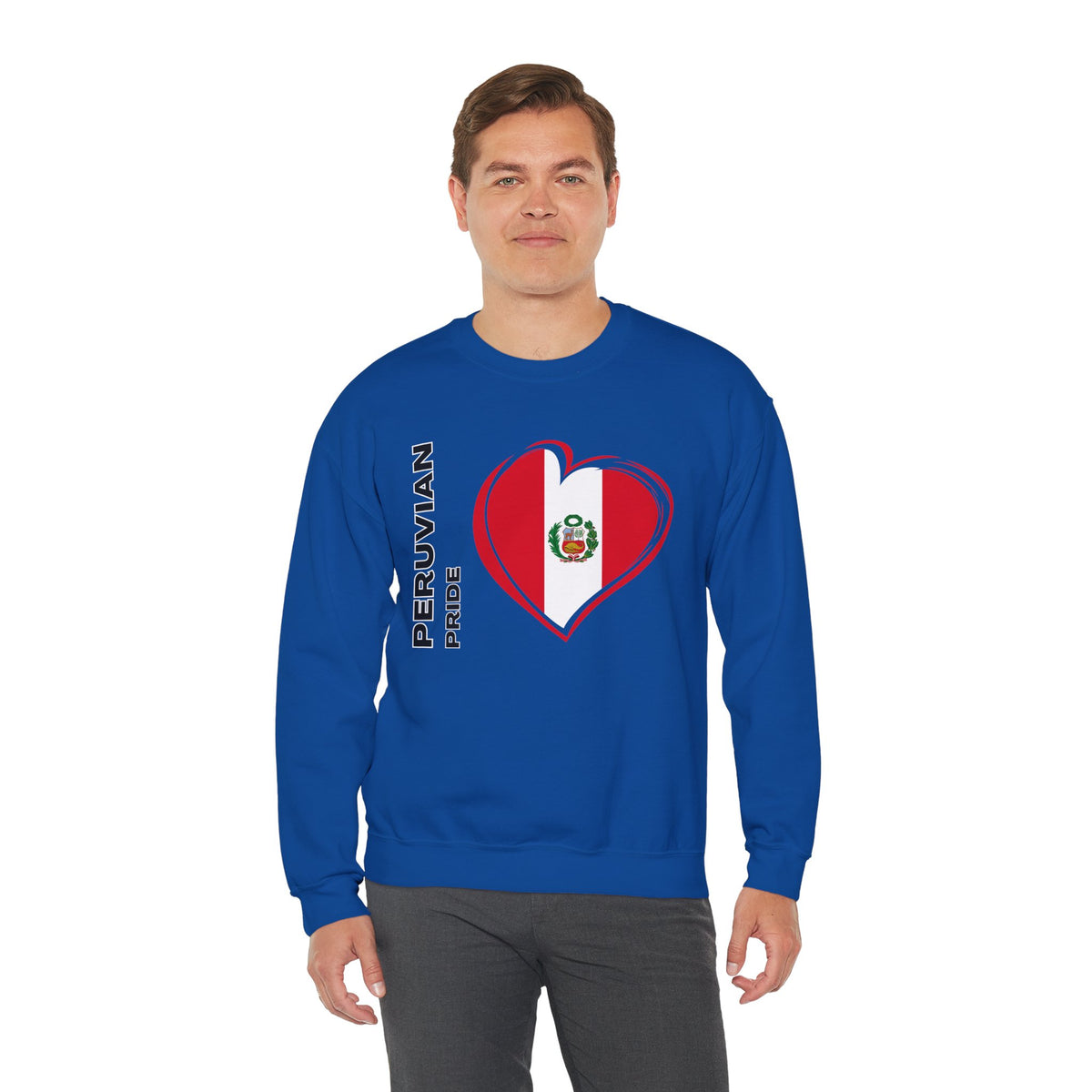 Copy of Best I Love Peru Sweatshirt - Andean Textile Crewneck Gift