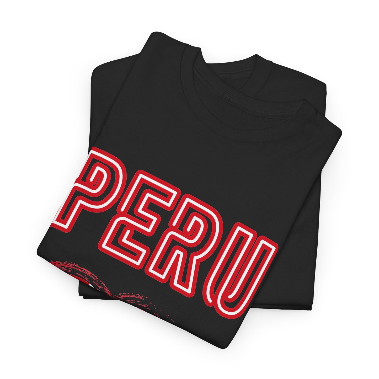 Best Peru Heart Flag T-Shirt - Peruvian Pride Tee