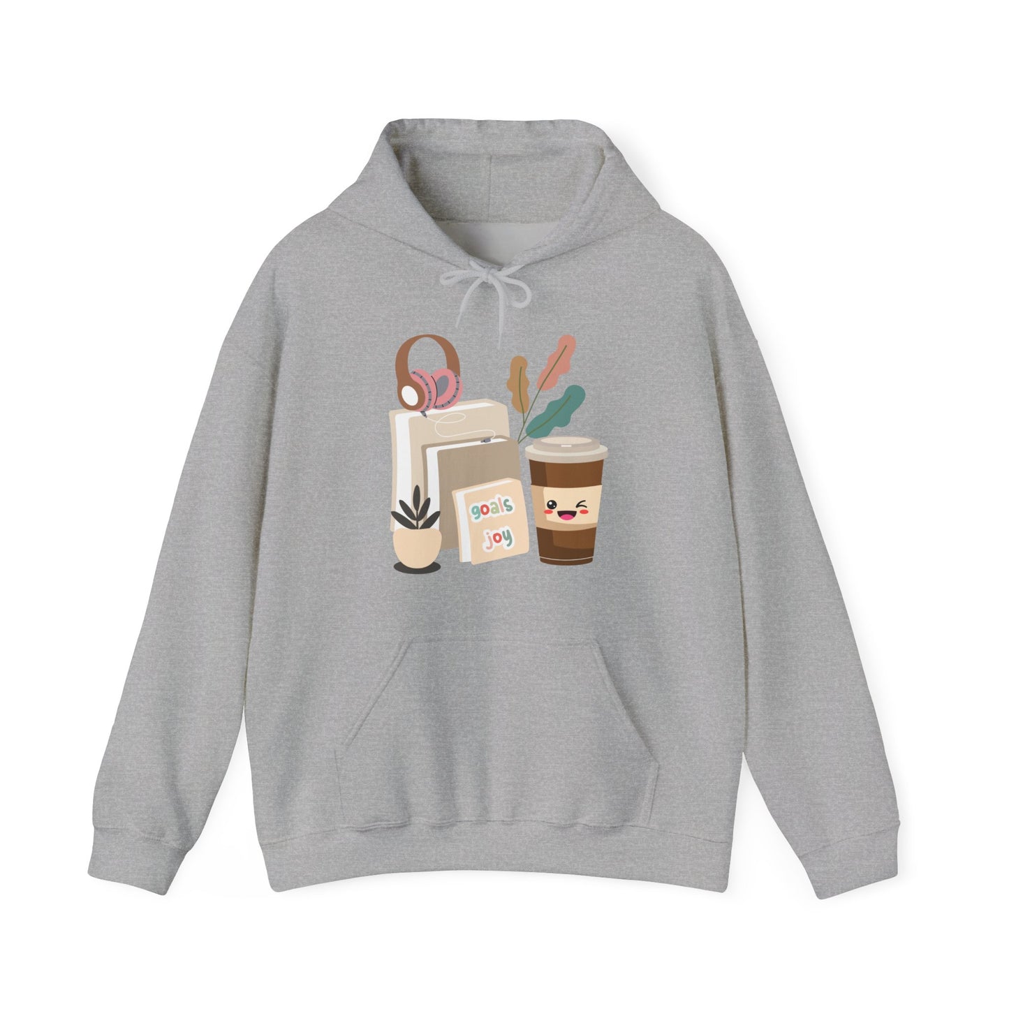 Best Unisex Coffee Hoodie That Speaks Coffee, Books, and Music: Cozy Trifecta