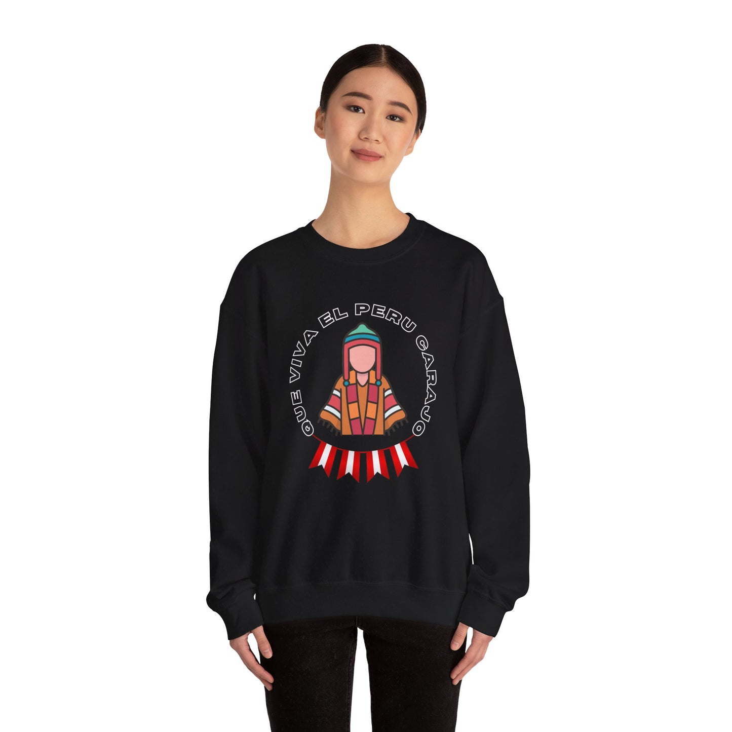 Best Peruvian Unisex Sweatshirt "Que Viva El PERU Carajo"