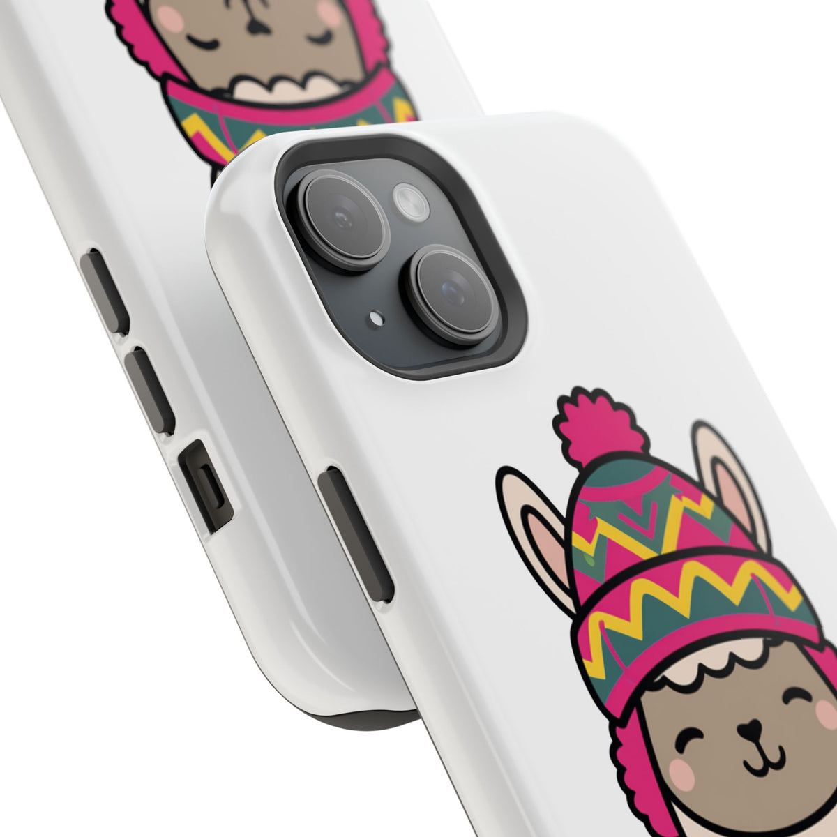 Best Peru Phone Case – Cute Llama with Chullo | Peruvian Gift