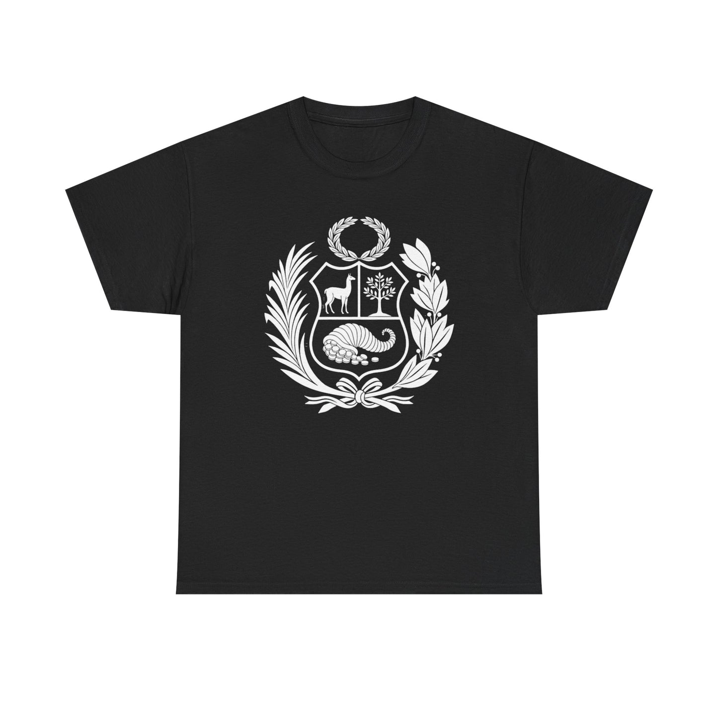 Best Peru Coat of Arms T-Shirt USA Unisex Peruvian Pride Tee