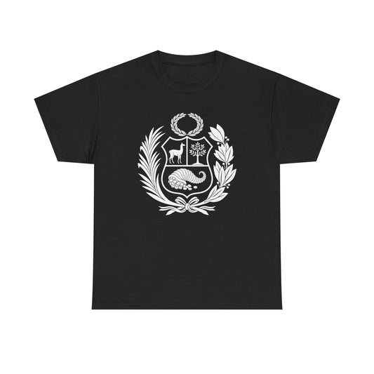 Best Peru Coat of Arms T-Shirt USA Unisex Peruvian Pride Tee