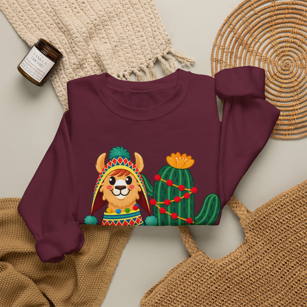 Best Peru Llama Sweatshirt - Cozy Peruvian Crewneck Gift