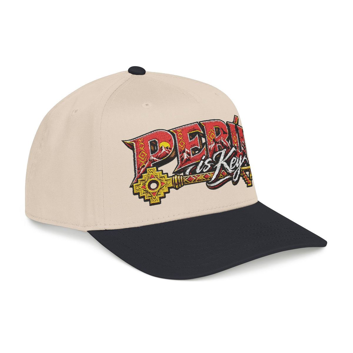Best Peru Is Key Embroidered Cap in the USA