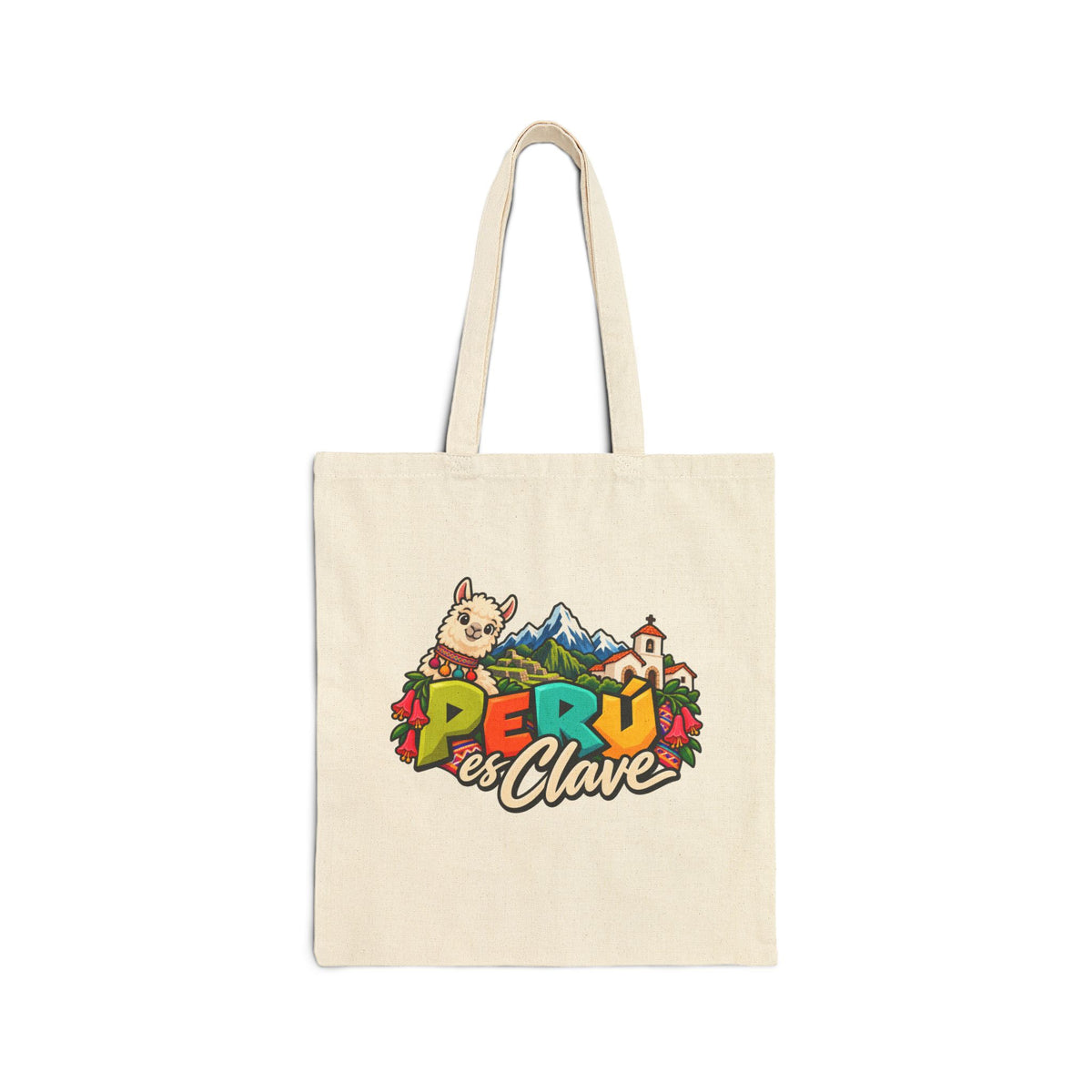 Best Perú es Clave Tote Bag - Alpaca & Machu Picchu Gift