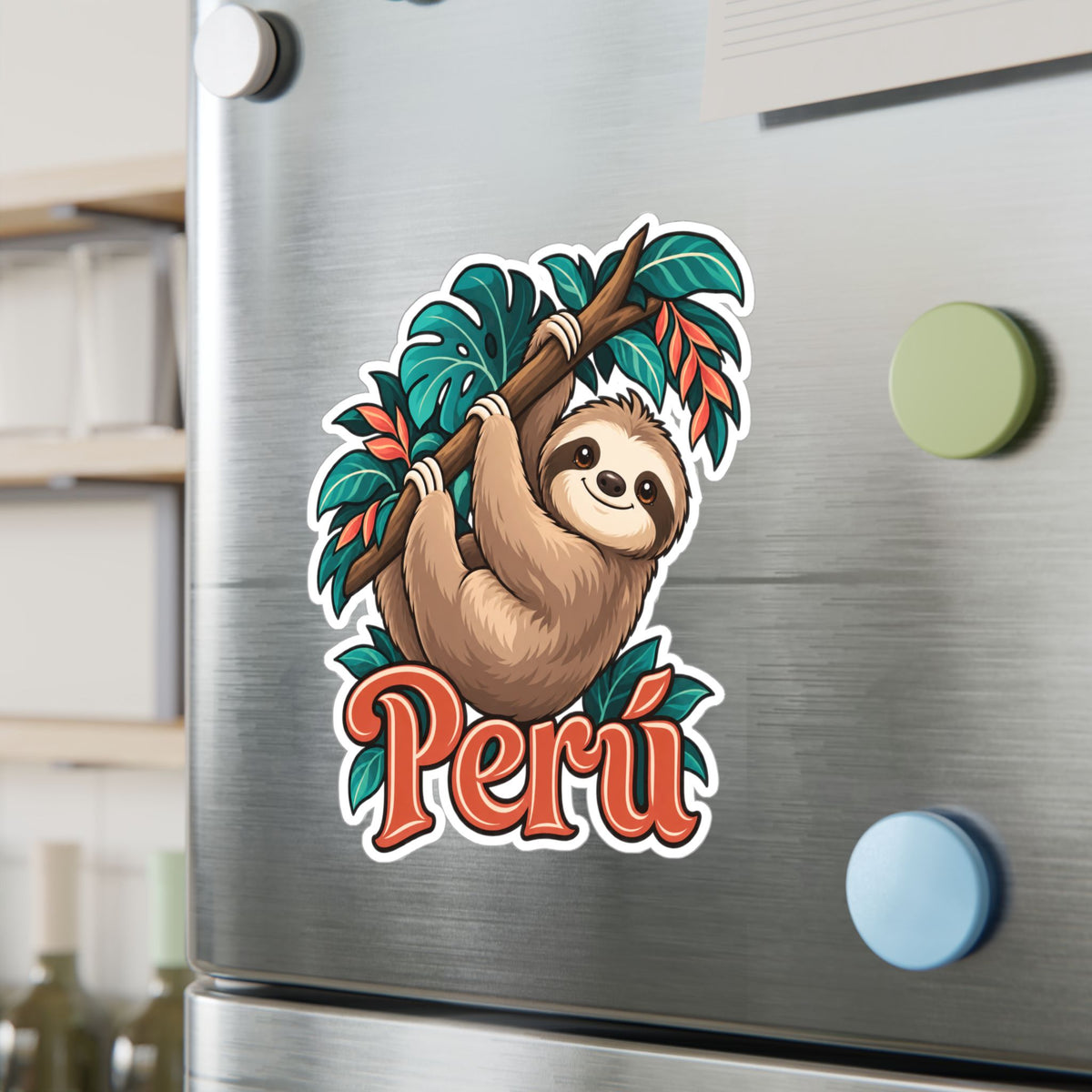 Best Peru Sloth Sticker - Cute Amazon Perezoso Vinyl Decal
