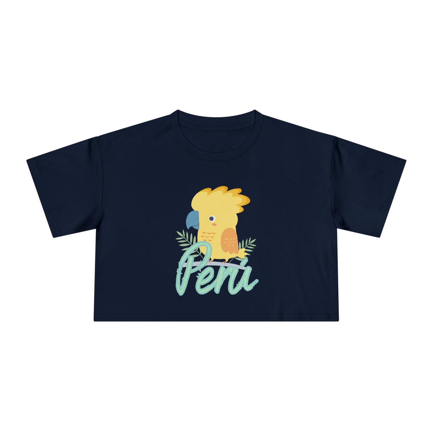 Best Peru Cockatoo Crop Top | Peruvian Gift USA