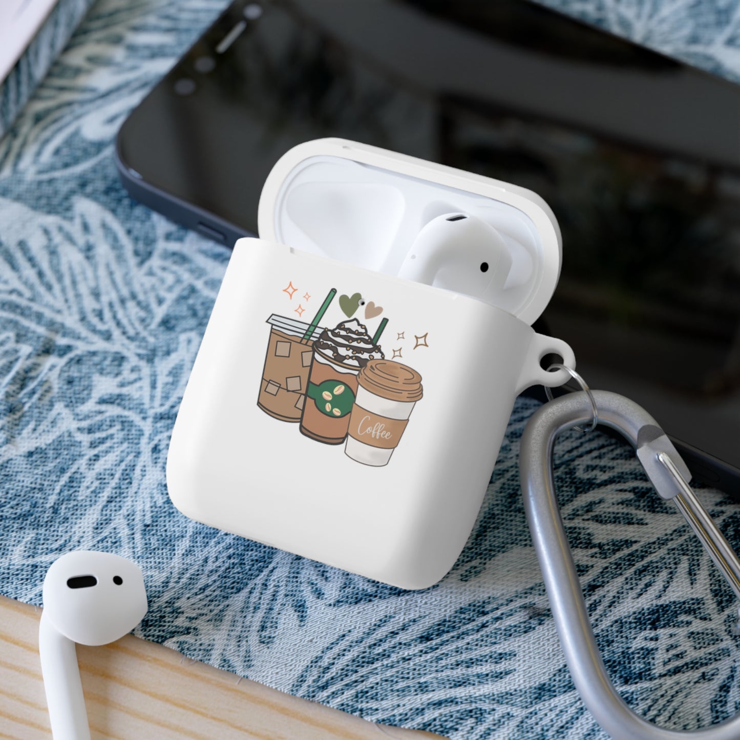 Best Coffee AirPods and AirPods Pro Case Cover "Without coffee, I'm a Depresso"