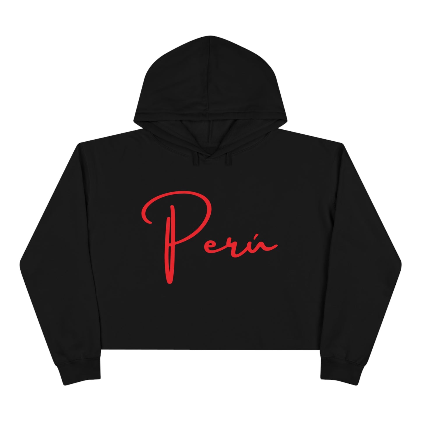 Peruvian Crop Hoodie "Peru"