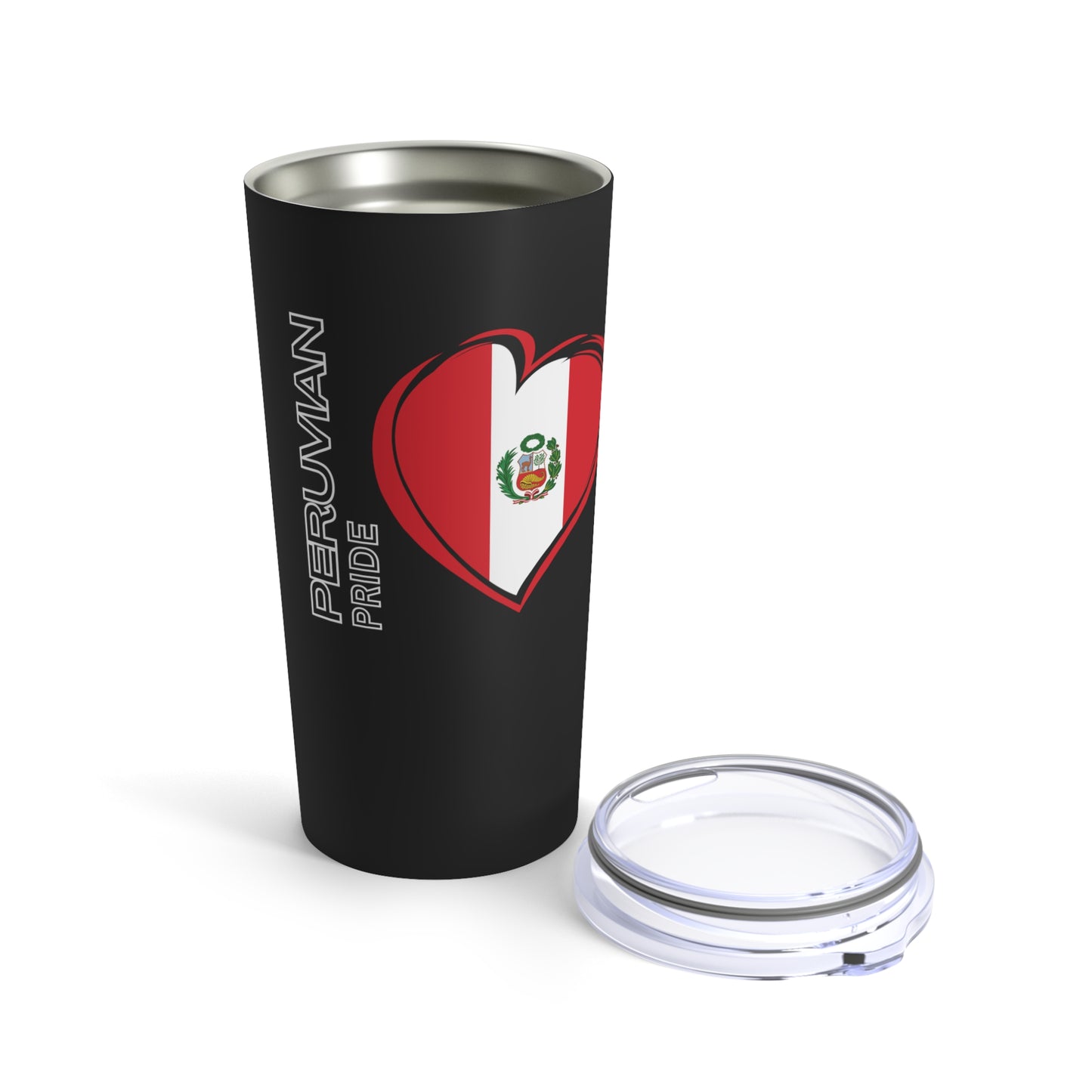 Best Peruvian Coffee Tumbler 20oz "Peruvian Flag"