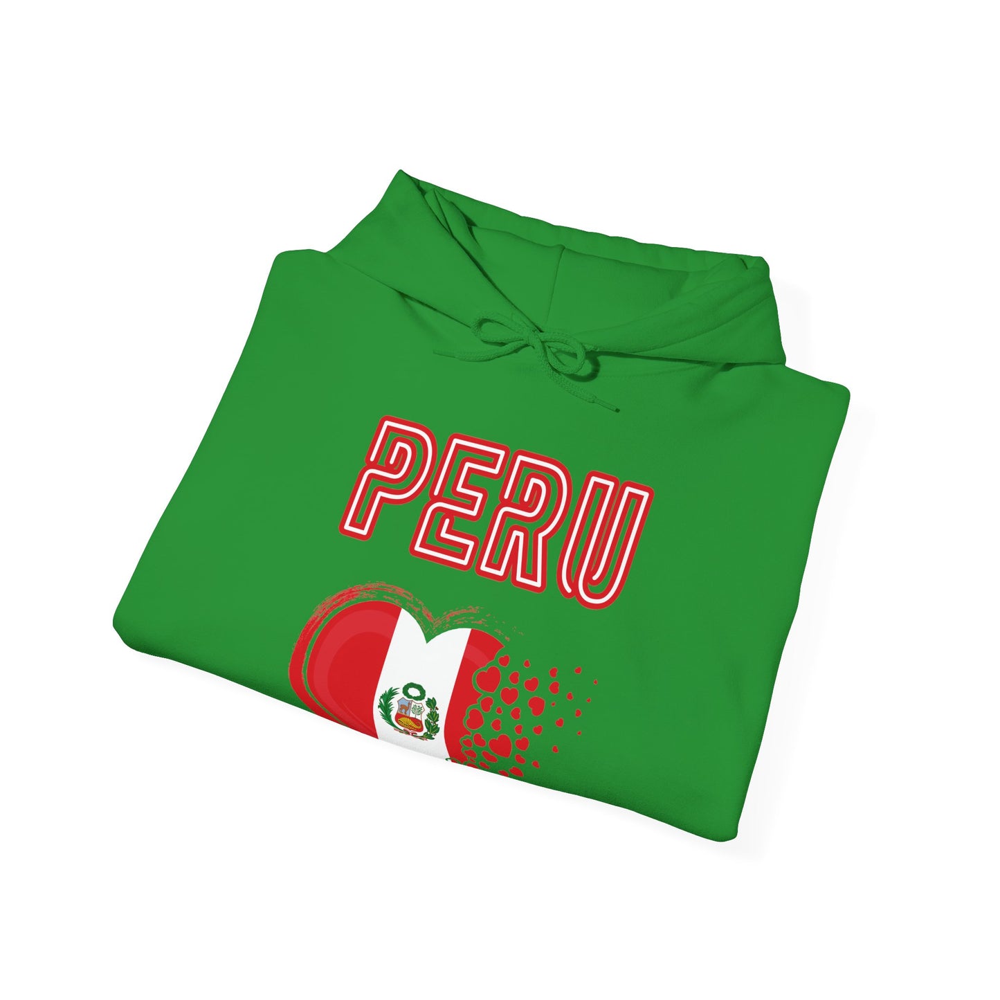 Best Peru Heart Flag Hoodie - Peruvian Pullover