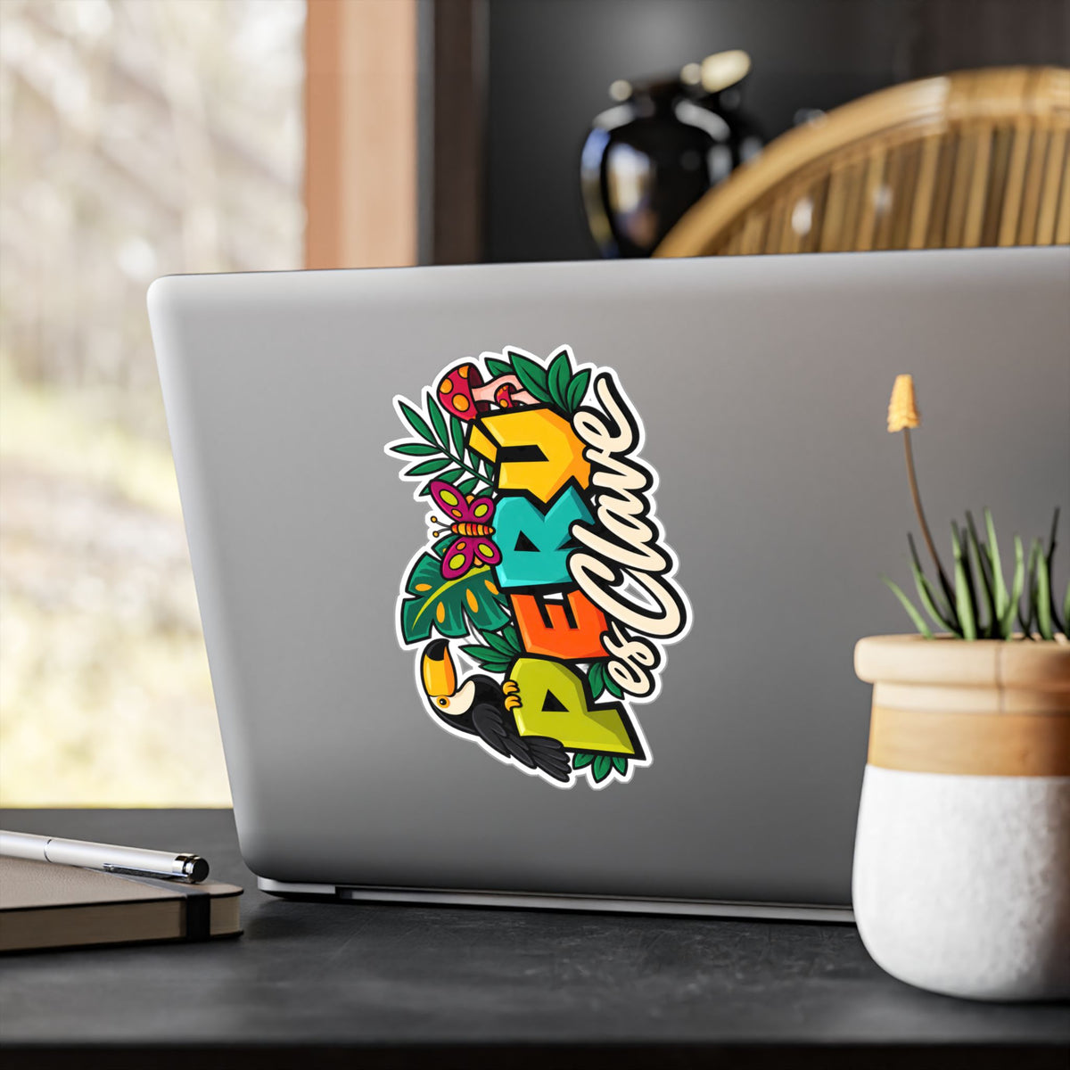 Best Perú es Clave Sticker - Amazon Toucan Jungle Decal