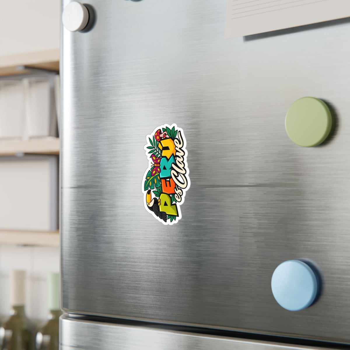 Best Perú es Clave Sticker - Amazon Toucan Jungle Decal