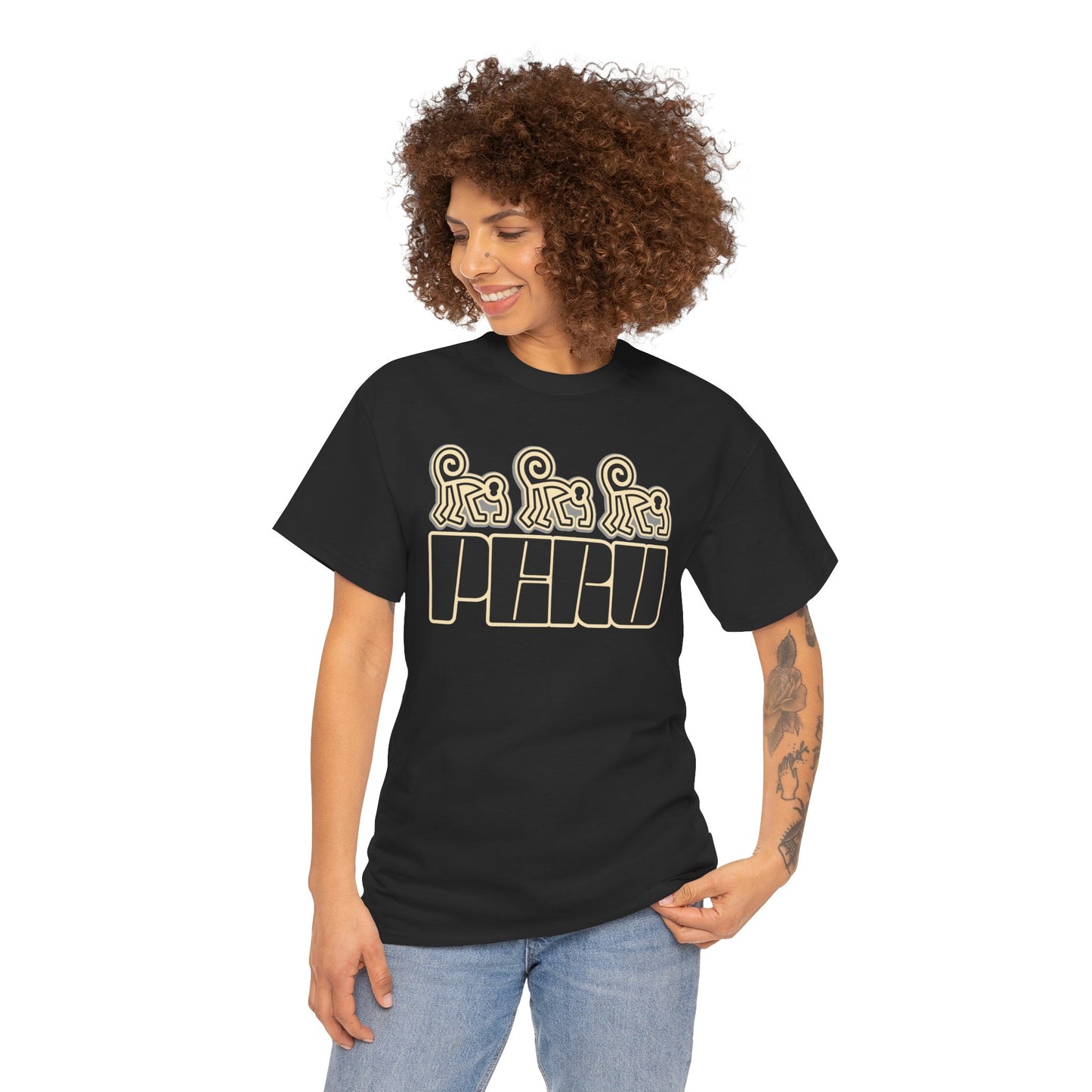 Best Peru Nazca Monkey T-Shirt - Peruvian Tee