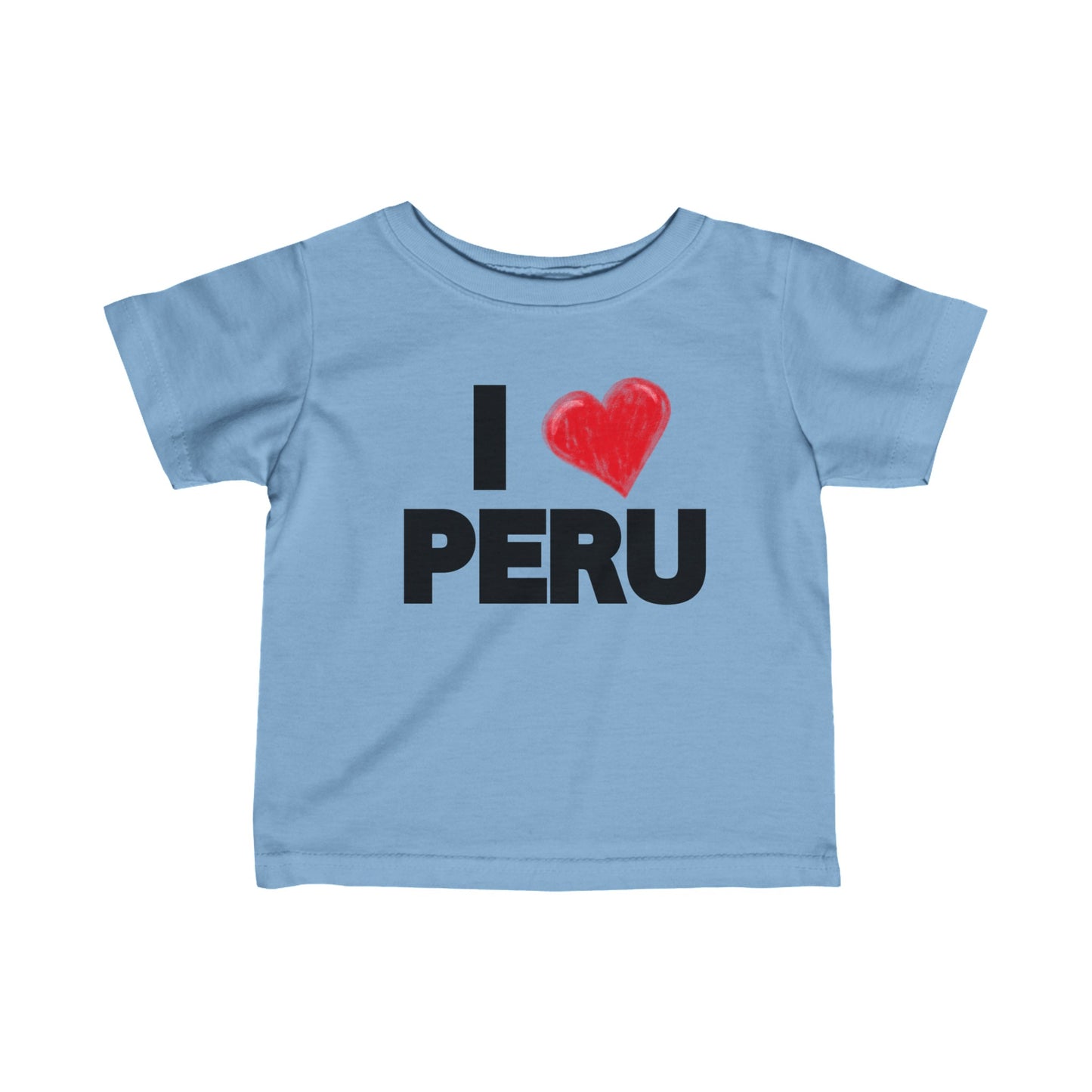 Best Peruvian Infant Fine Jersey Tee "I Love Peru"