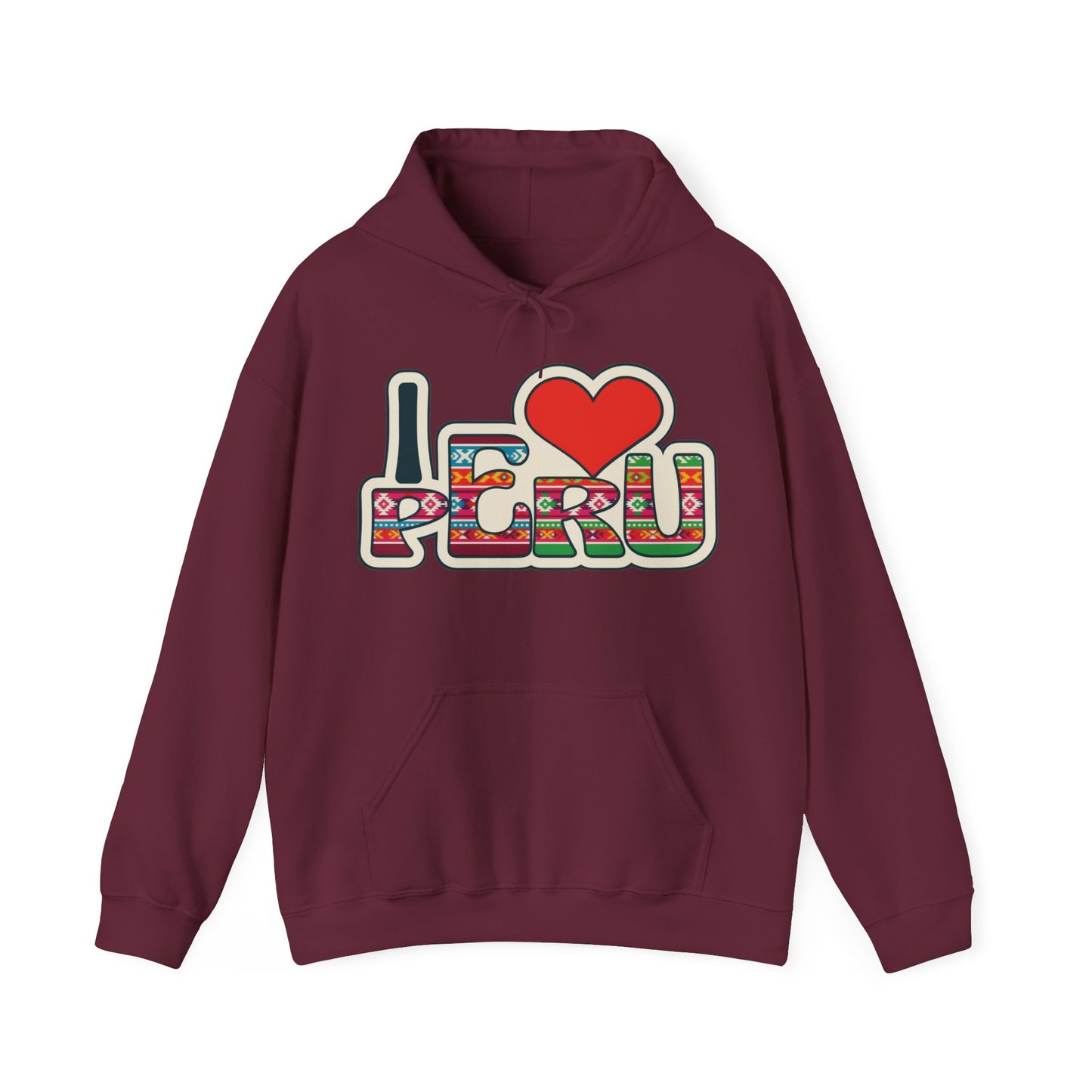Best I Love Peru Unisex Hoodie - Peruvian Pride