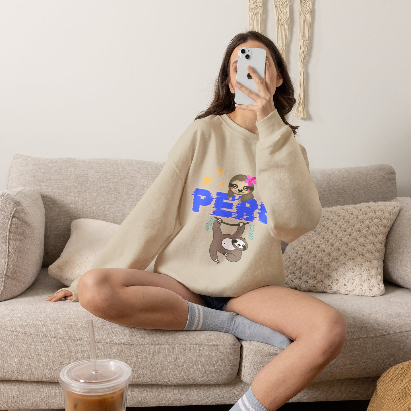 Best Peruvian Unisex Sweatshirt "PERU Jungle Love"