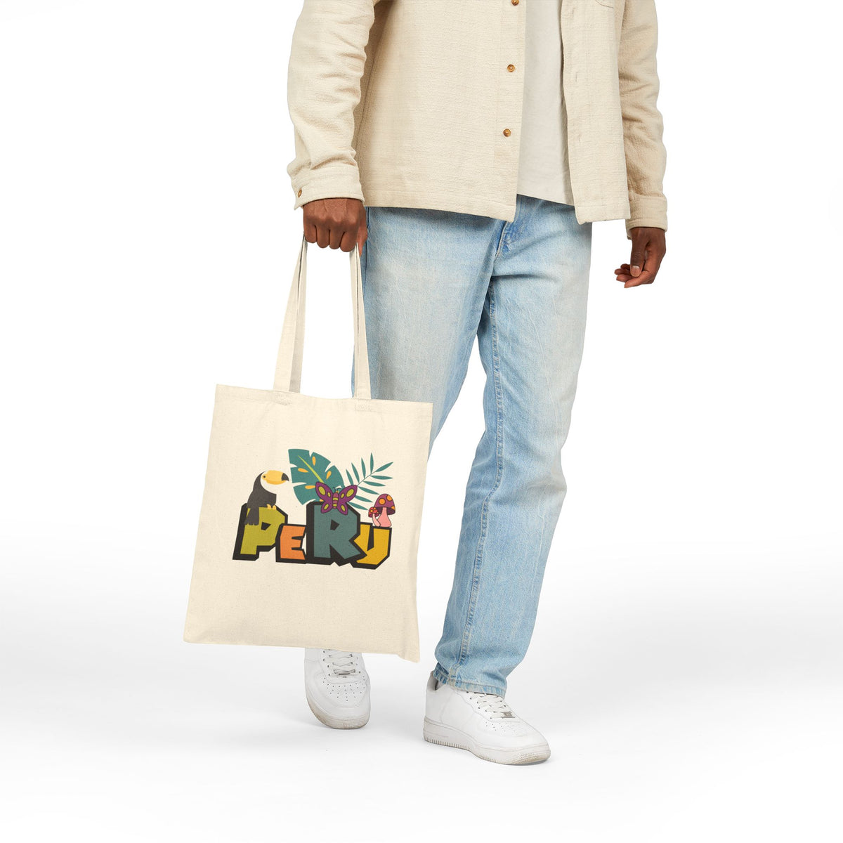 Best Peru Jungle Canvas Tote Bag - Peruvian