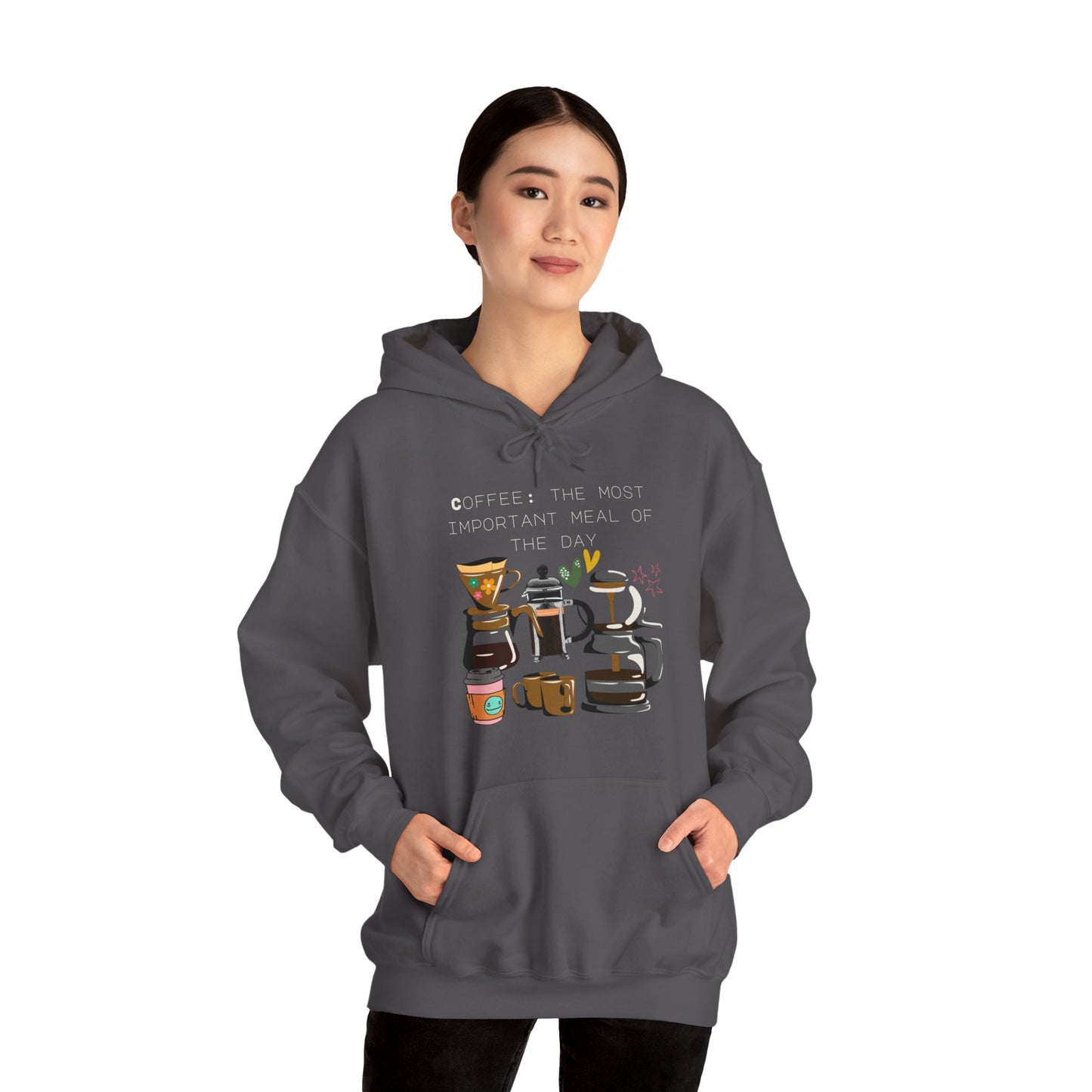 Best Unisex Hoodie "Coffee: the most important meal of the day"