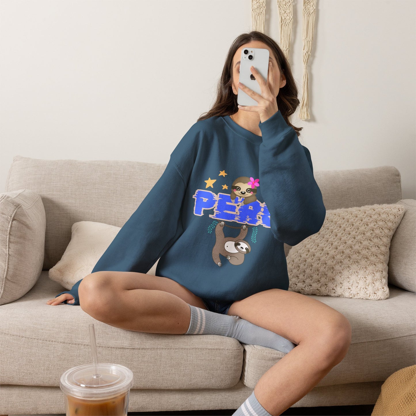 Best Peruvian Unisex Sweatshirt "PERU Jungle Love"