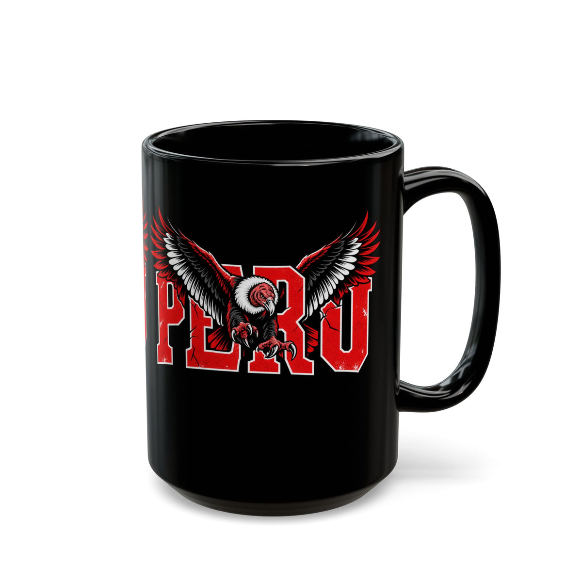 Best Peruvian Black Coffee Mug "Peru Condor Bold"