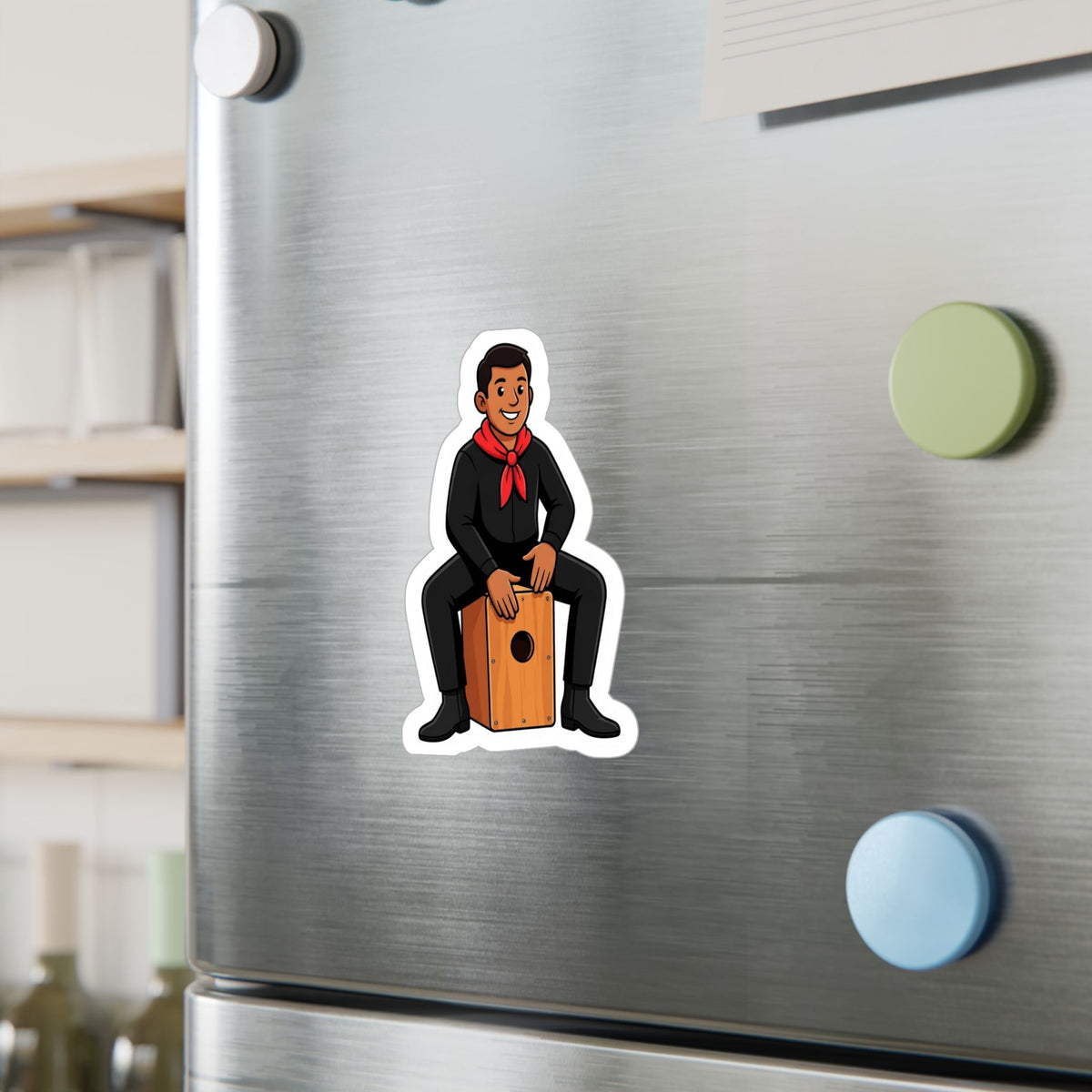 Best Peruvian Cajón Sticker - Afro-Peruvian Music Decal