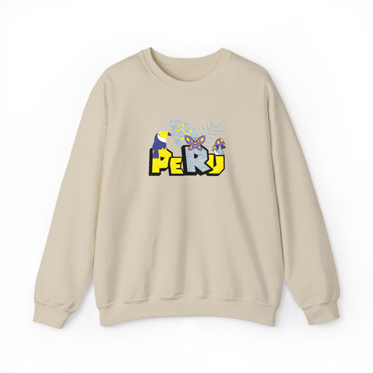 Best Peru Jungle Embroidered Sweatshirt USA